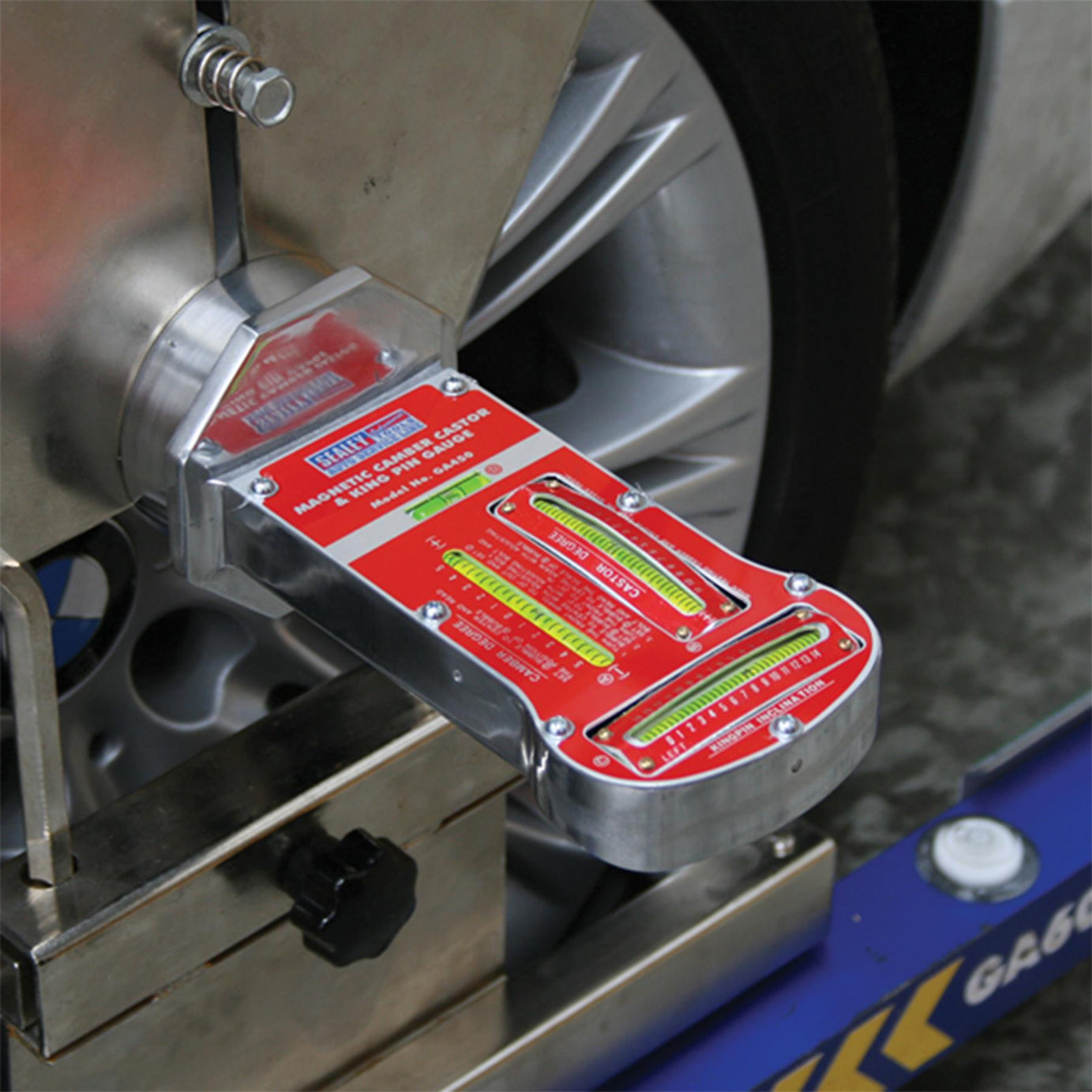 Sealey Magnetic Camber Castor & Kingpin Gauge
