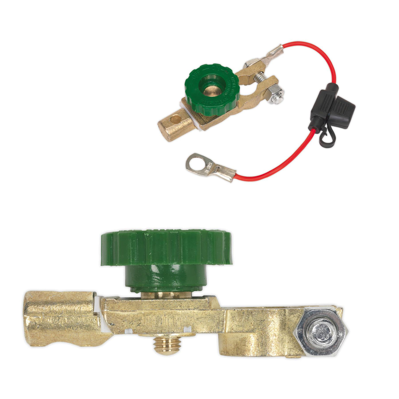 Sealey Battery Terminal & Fuse Holder 12-24V Anti-Theft