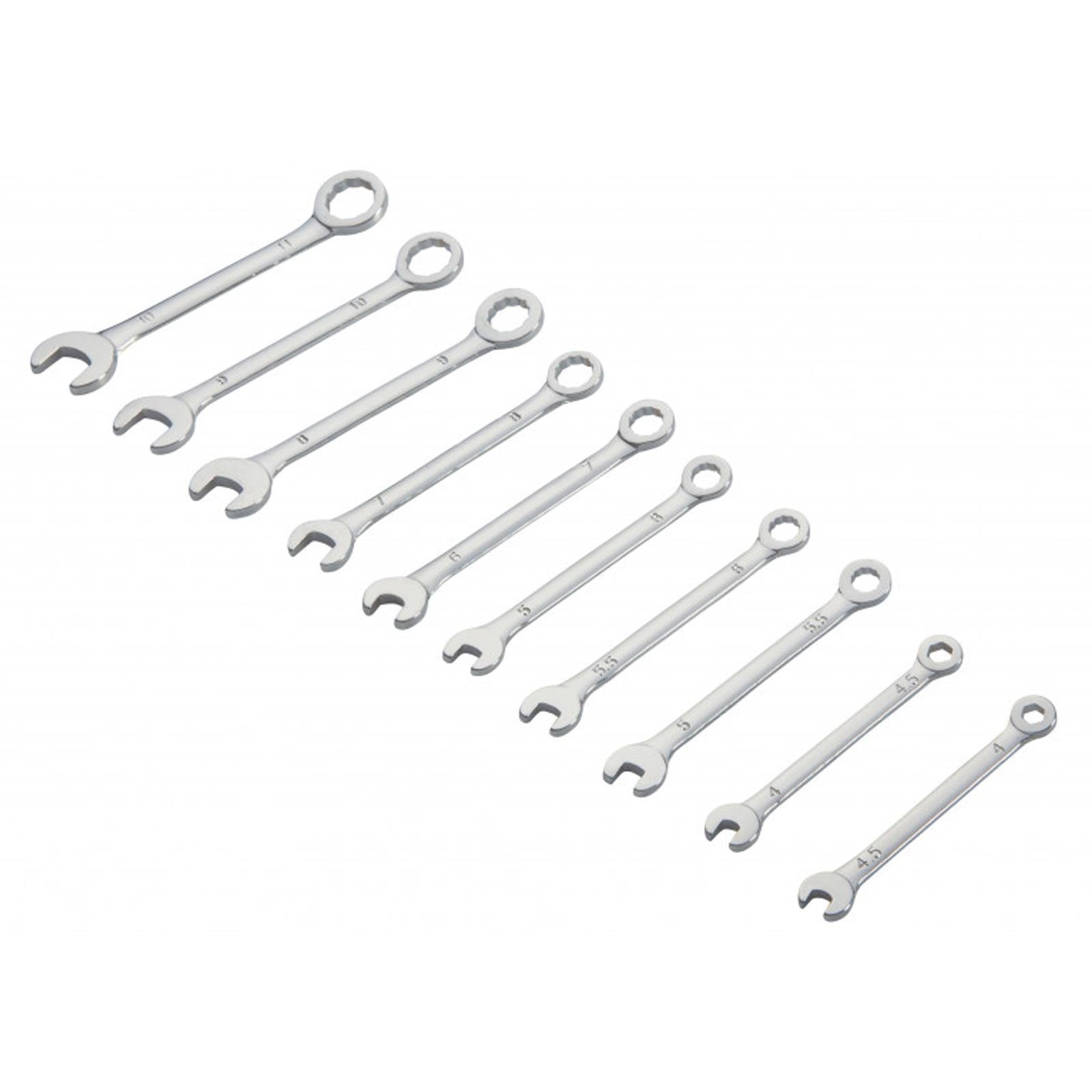 BlueSpot 10 Pce Micro Combination Spanner Set 4-11mm Cars Models