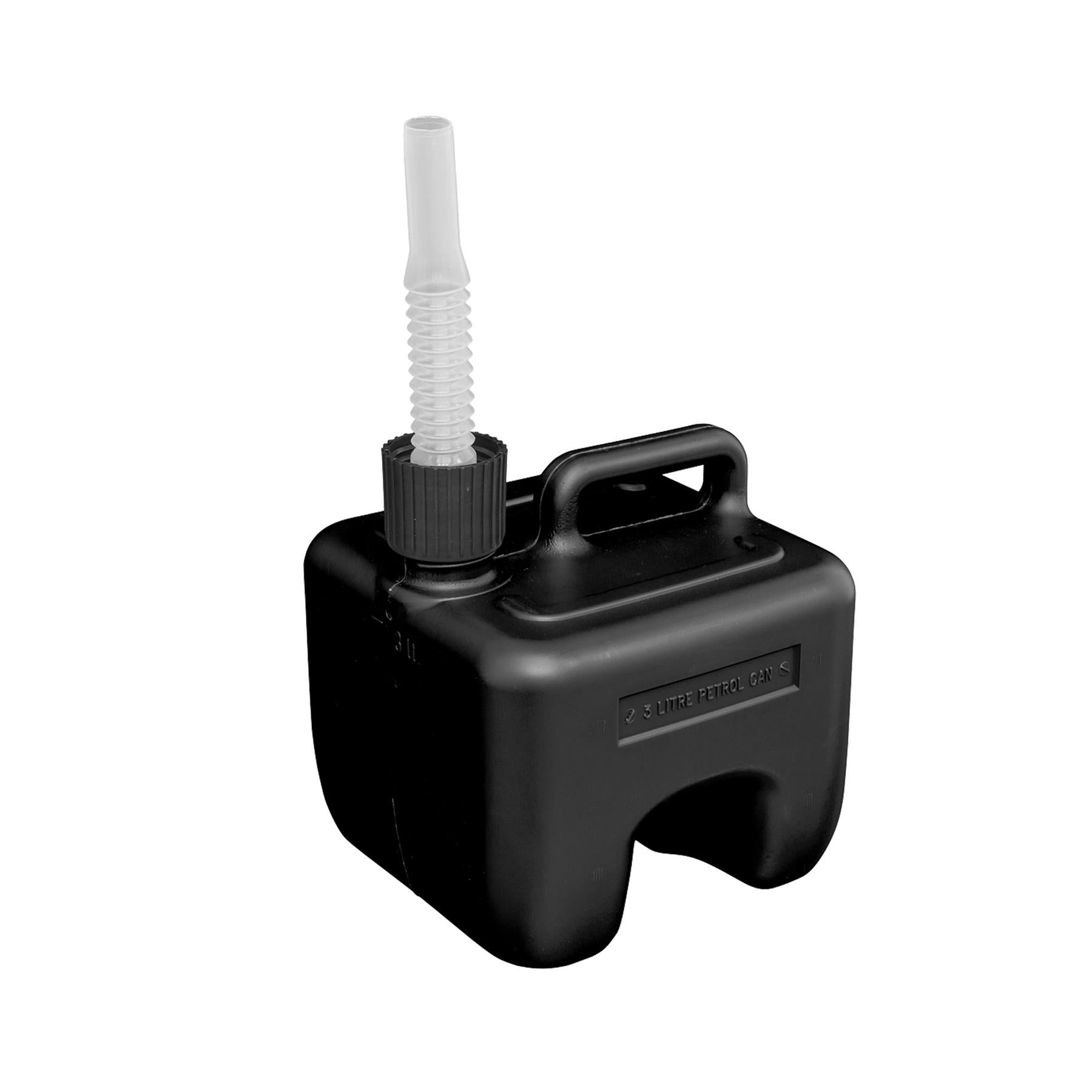 Sealey Stackable Fuel Can 3L - Black
