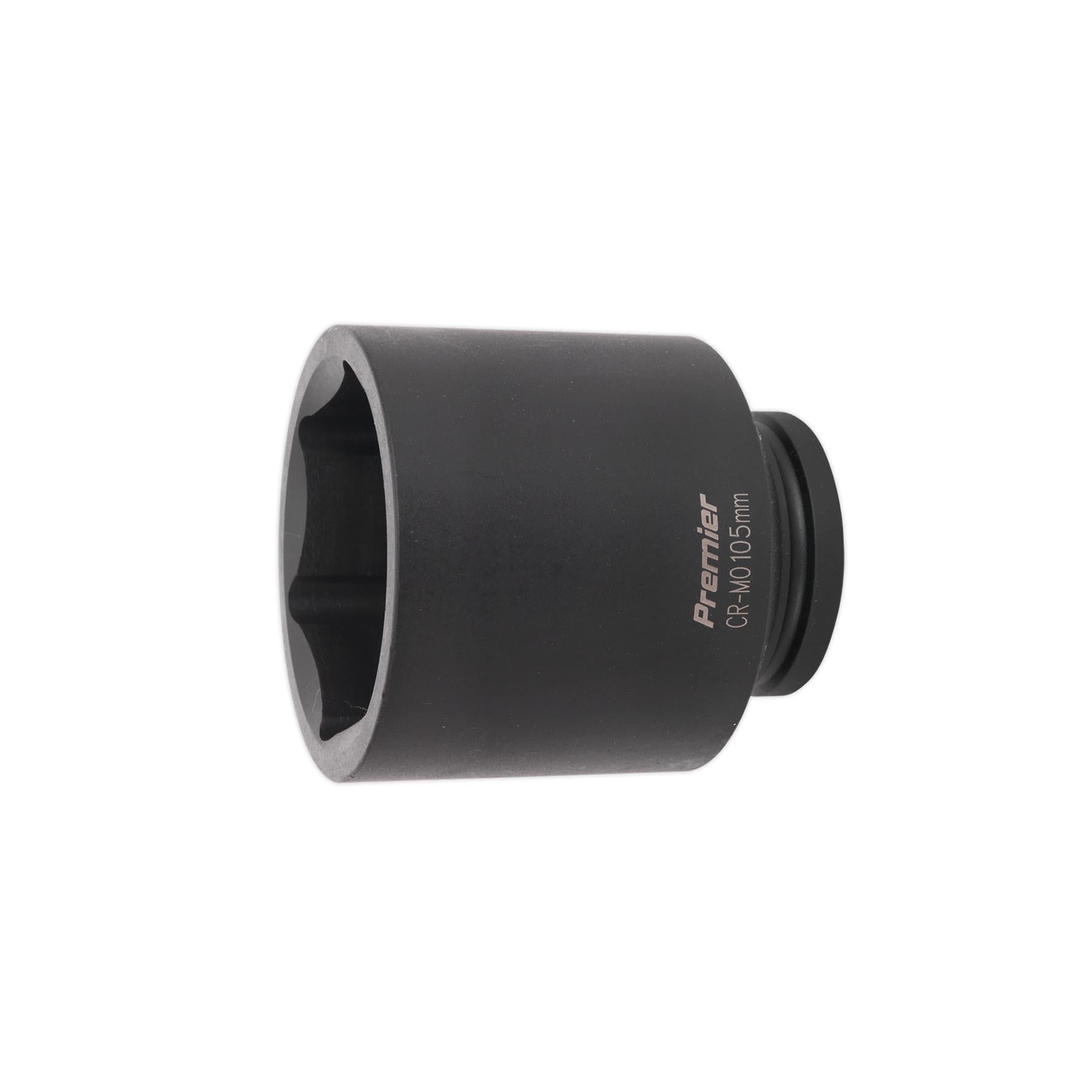 Sealey Impact Socket 105mm Deep 1"Sq Drive Chrome Molybdenum Lifetime Guarantee