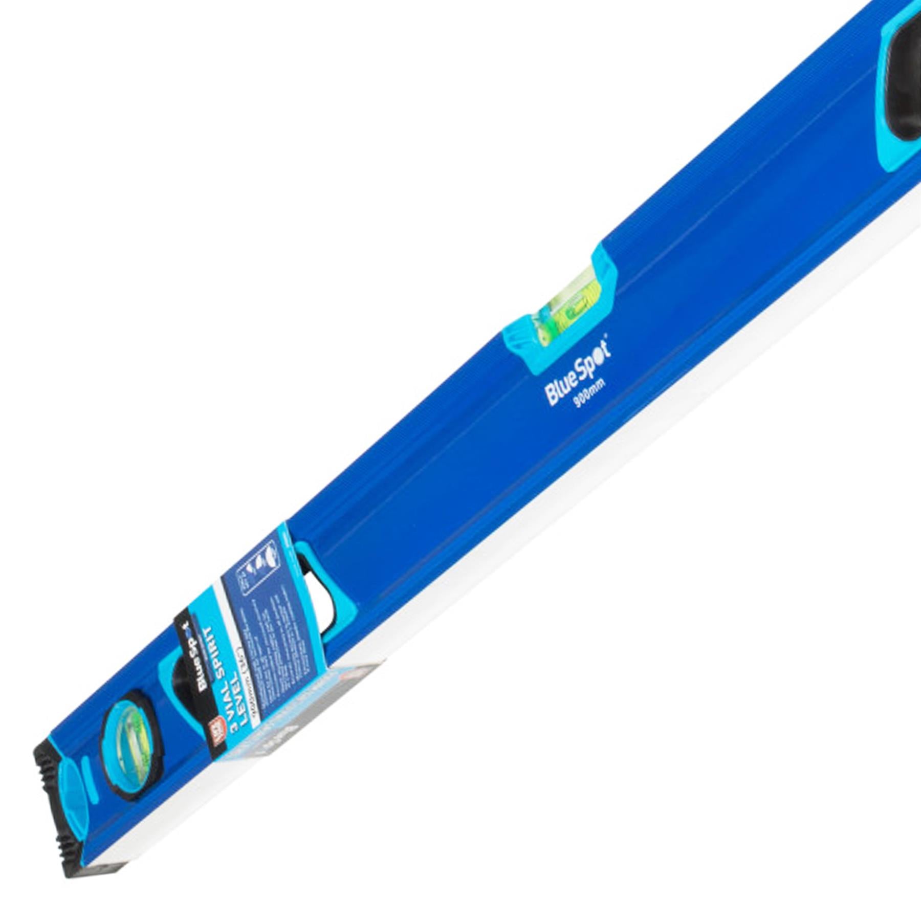 BlueSpot Spirit Level 900mm 3Ft 36in 90cm 3 Vial Shockproof Levels