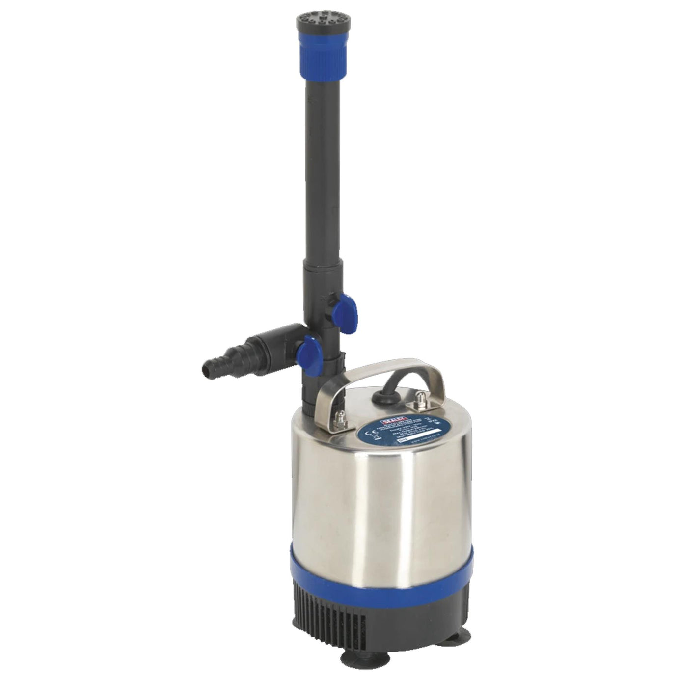 Submersible Pond Pump Stainless Steel 1750L/hr 230V Sealey