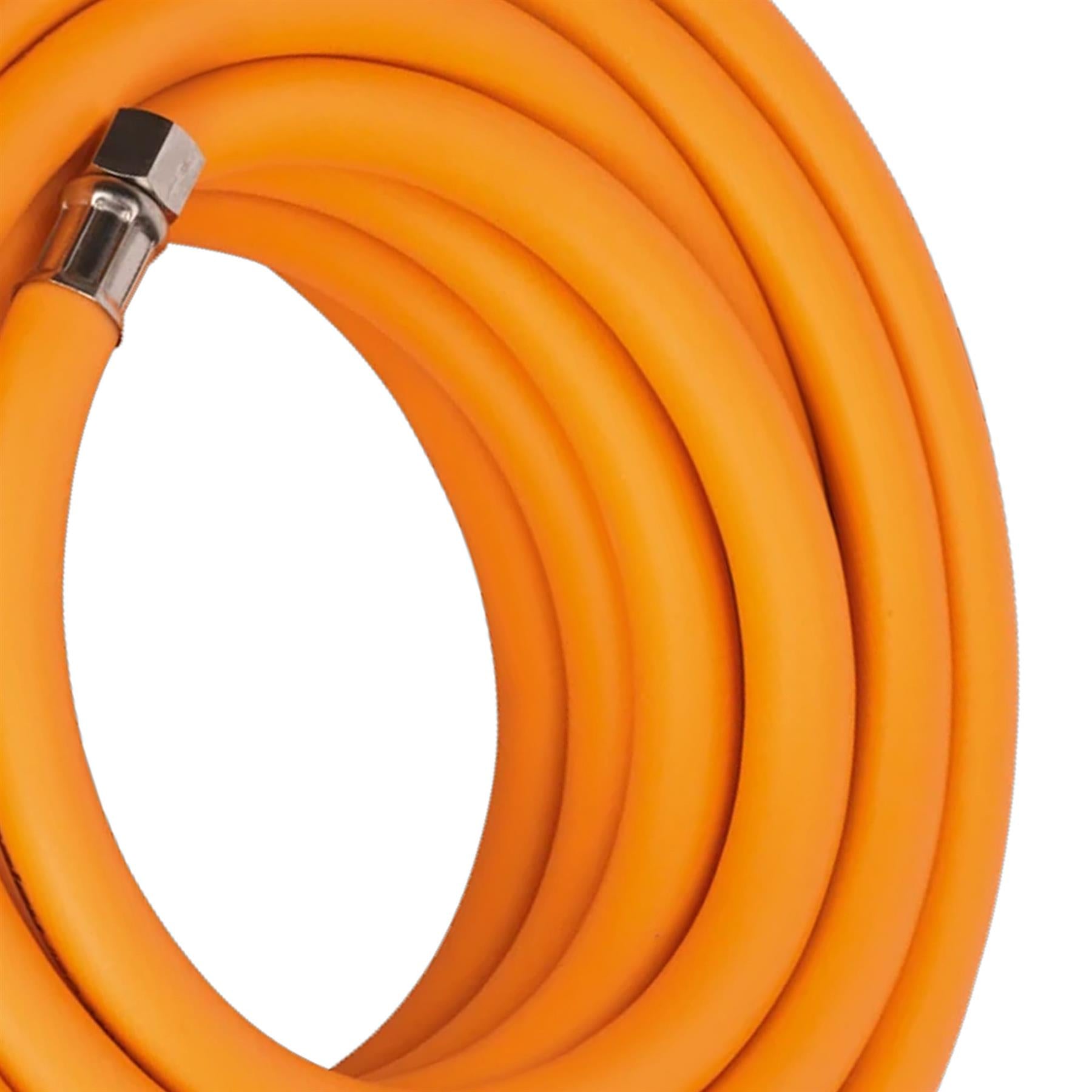 Sealey Air Hose 10m x 10mm Hybrid High-Visibility 1/4"BSP Unions