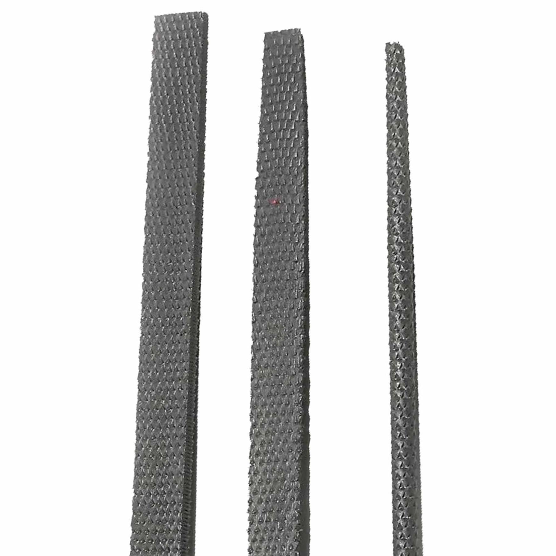 3pcs 8" / 200mm Wood Rasp File Set with Soft Grips Woodworking Carpentry