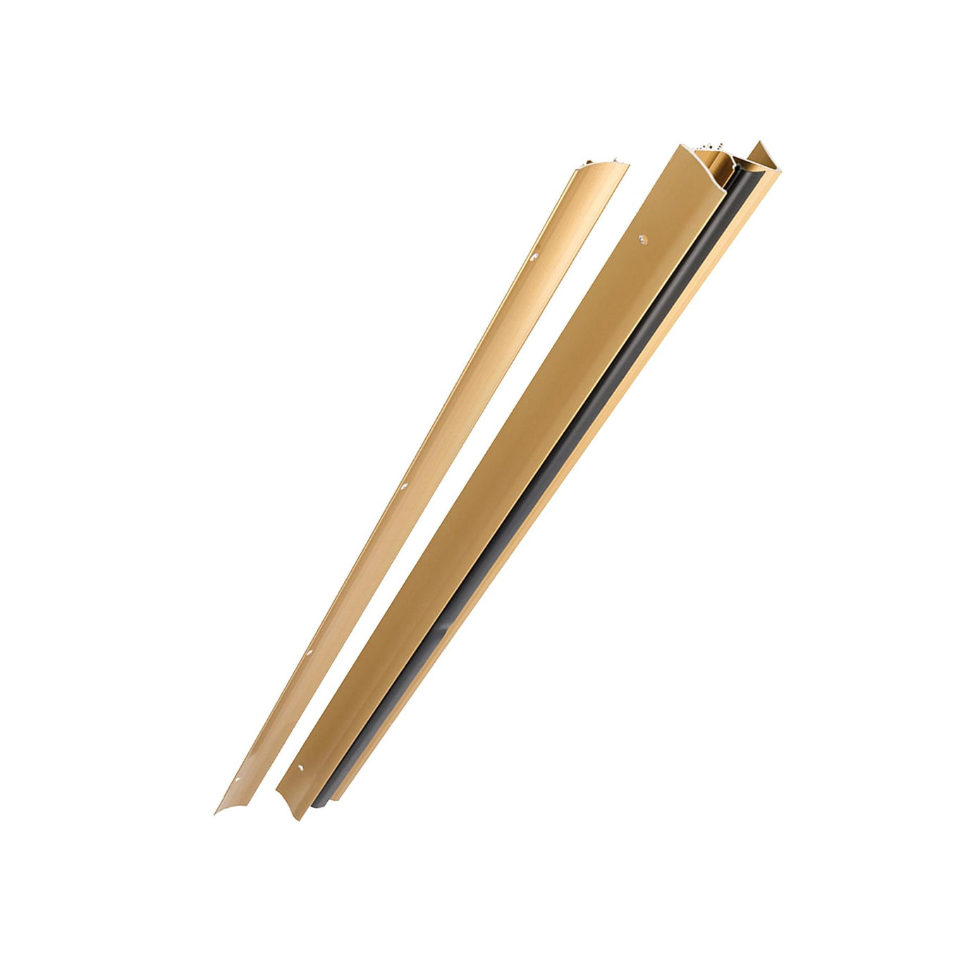 Superseal Threshold Sill Rubber Rain Draught Excluder Door Seal-Gold