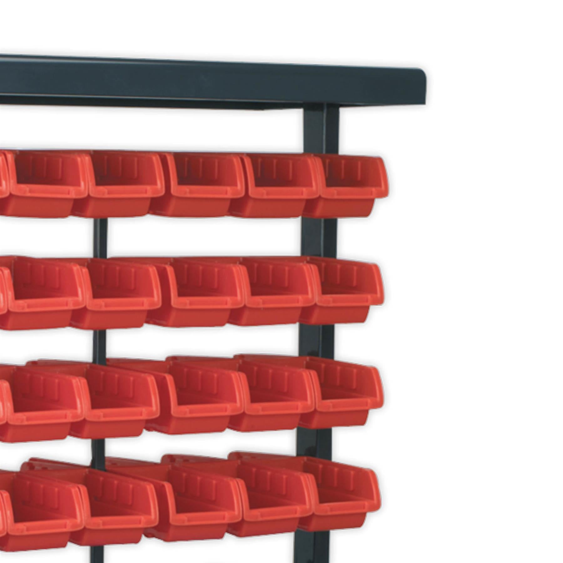 Sealey Mobile Bin Storage System with 94 Bins Garage Workshop DIY
