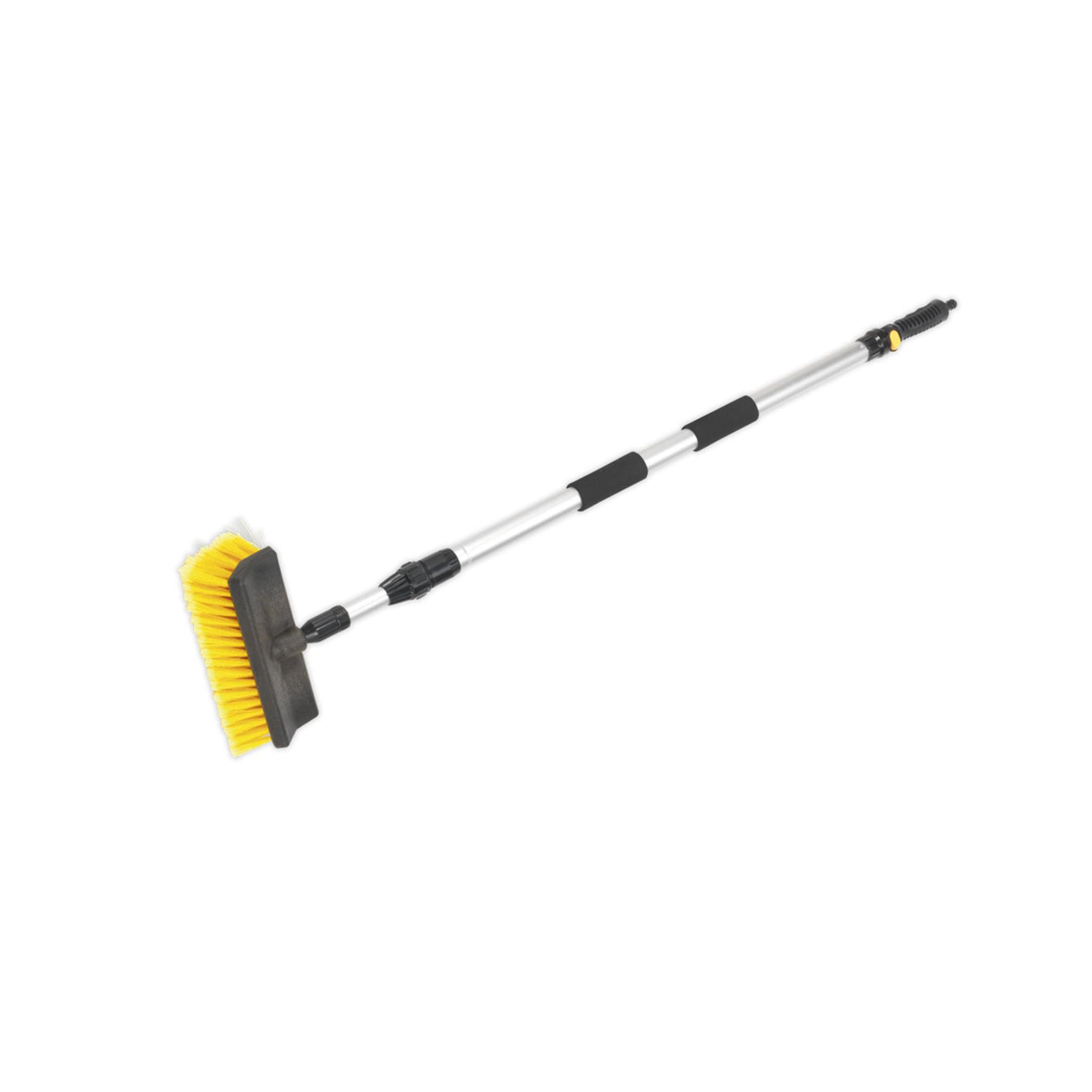 Sealey Large Angled Flo-Thru Brush with 1.7m Telescopic Handle