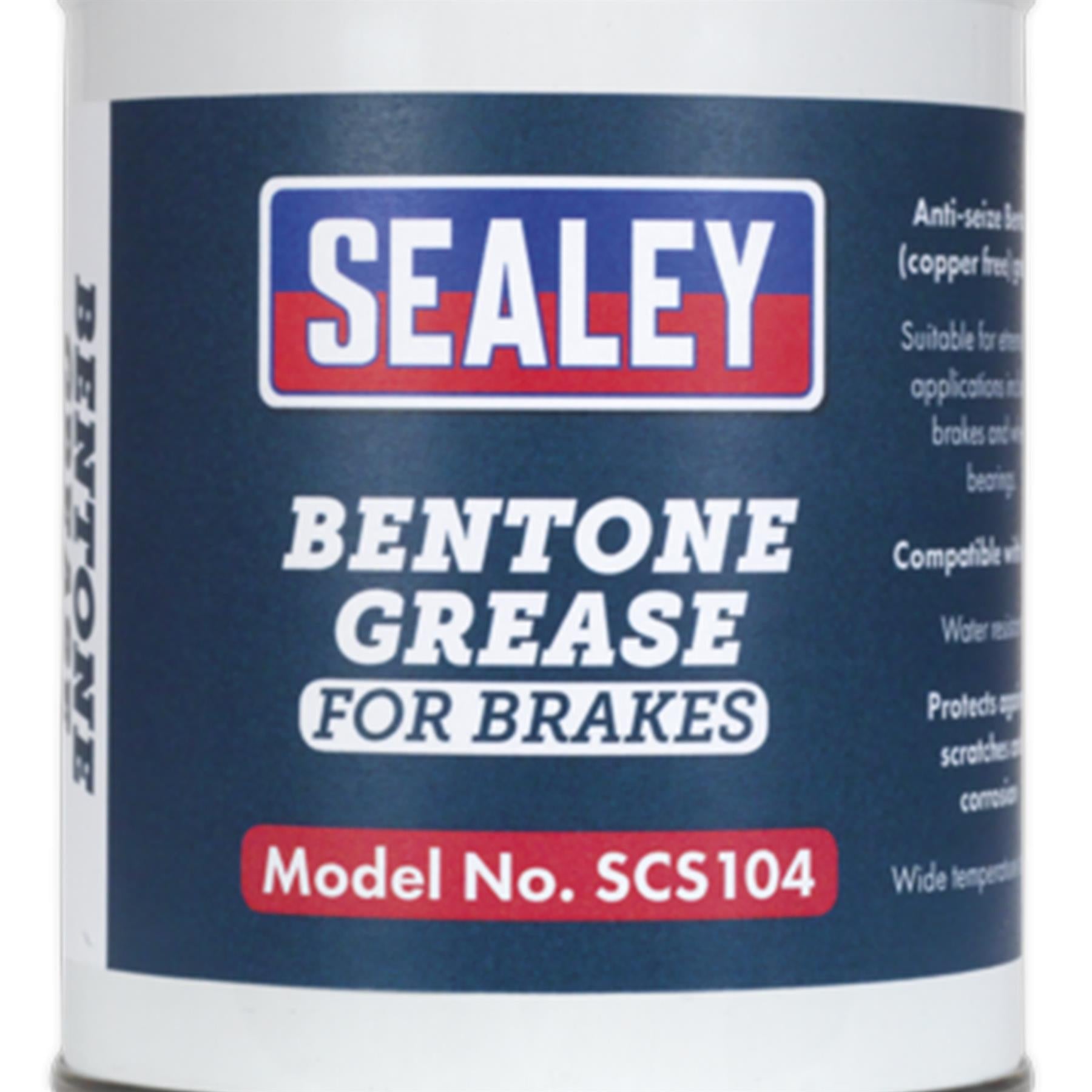 Sealey Bentone Grease for Brakes 500g Tin