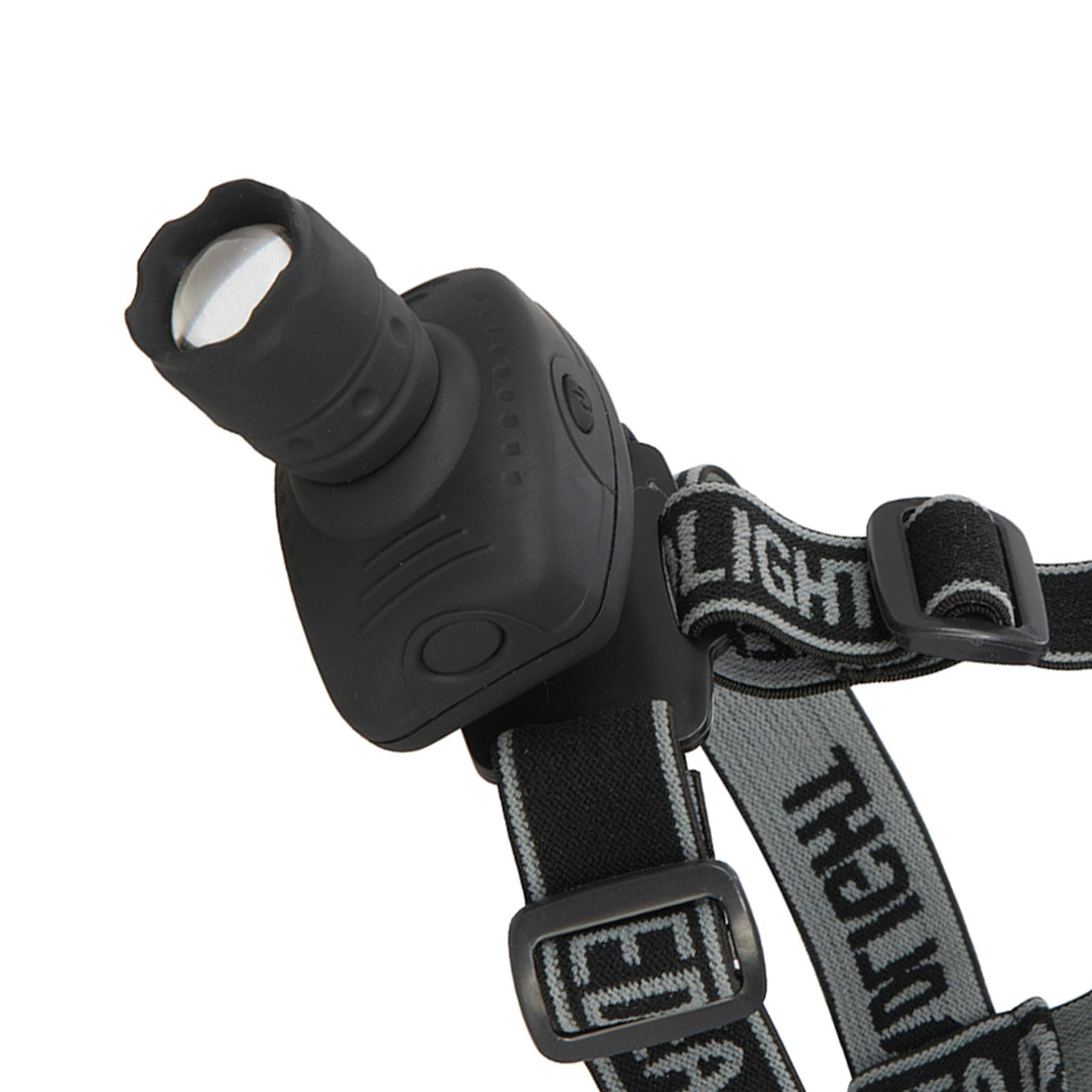 Led Head Torch 1W Powerful Light Rubberised Abs Camping Spot/Floodlight