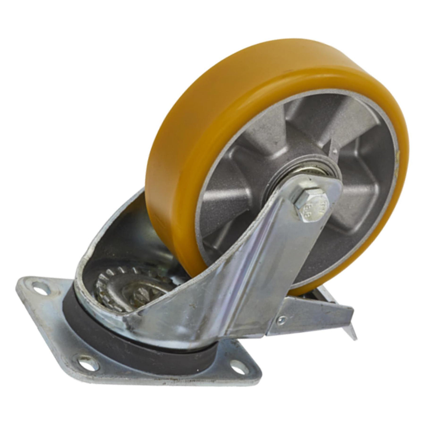Sealey Castor Wheel Swivel Plate with Total Lock 160mm