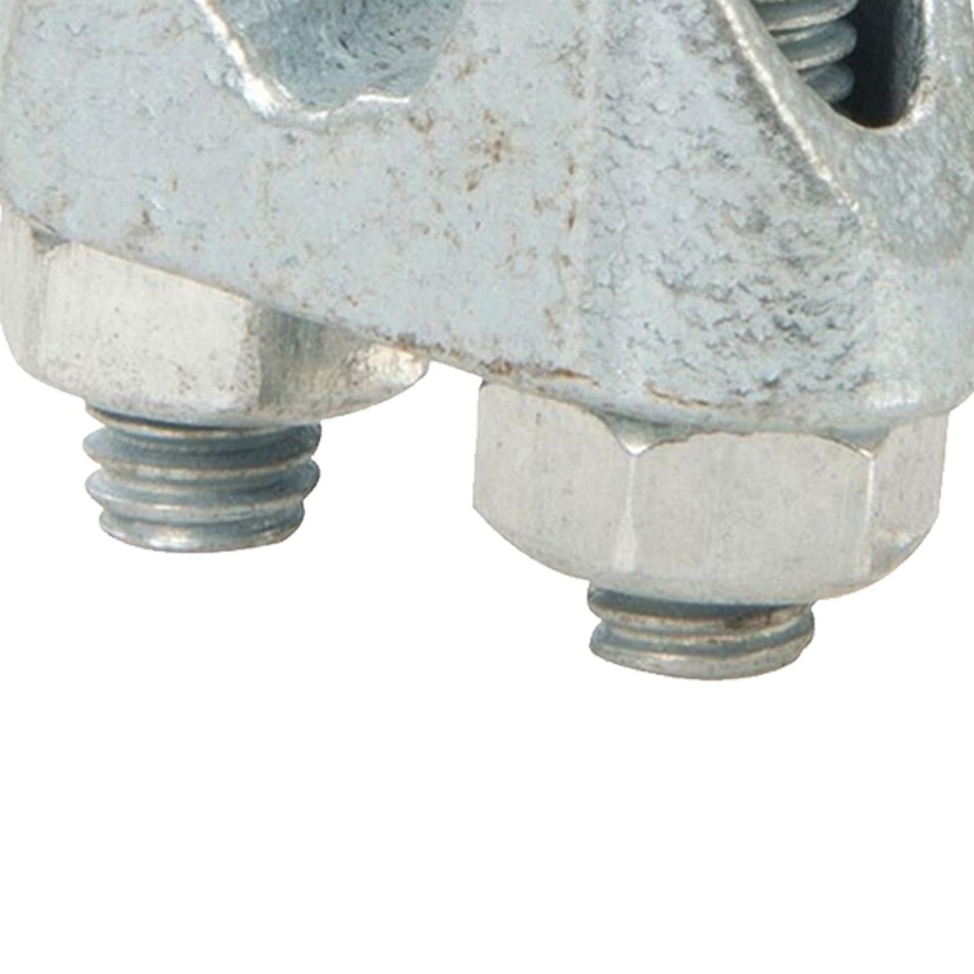 5x Wire Rope Grips Clamp M10 U Bolts Fitting Cable Cord Tie Heavy Duty Steel