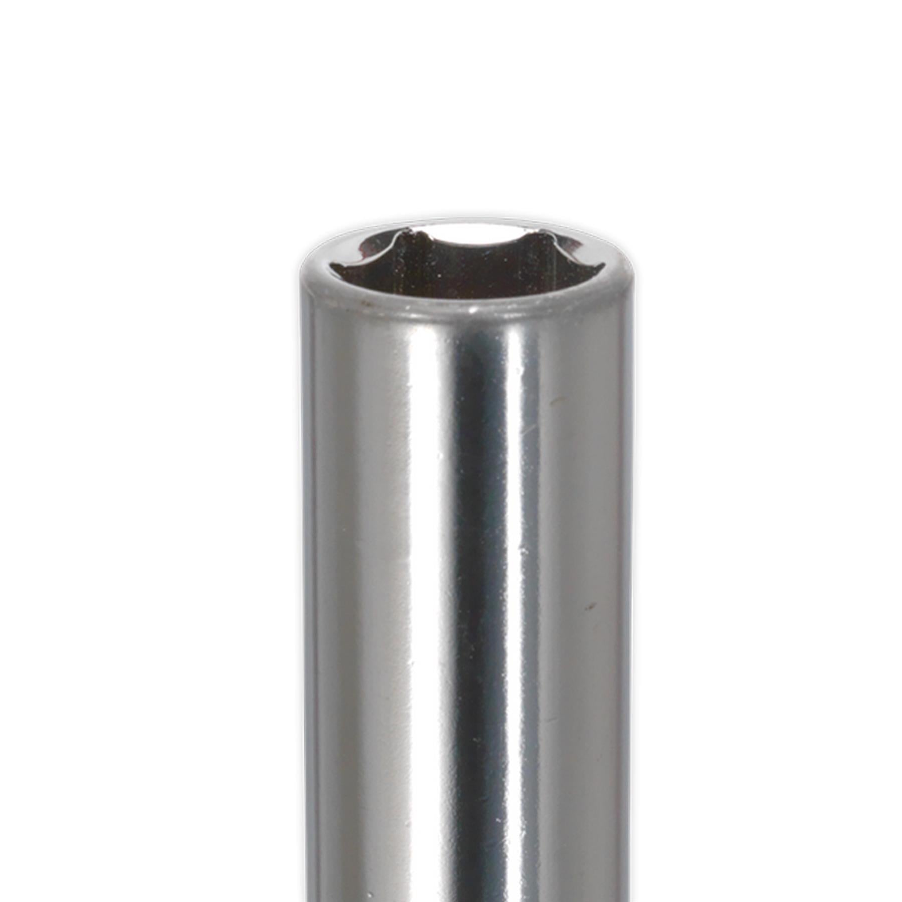Sealey WallDrive Socket 11mm Deep 3/8"Sq Drive Fully Polished
