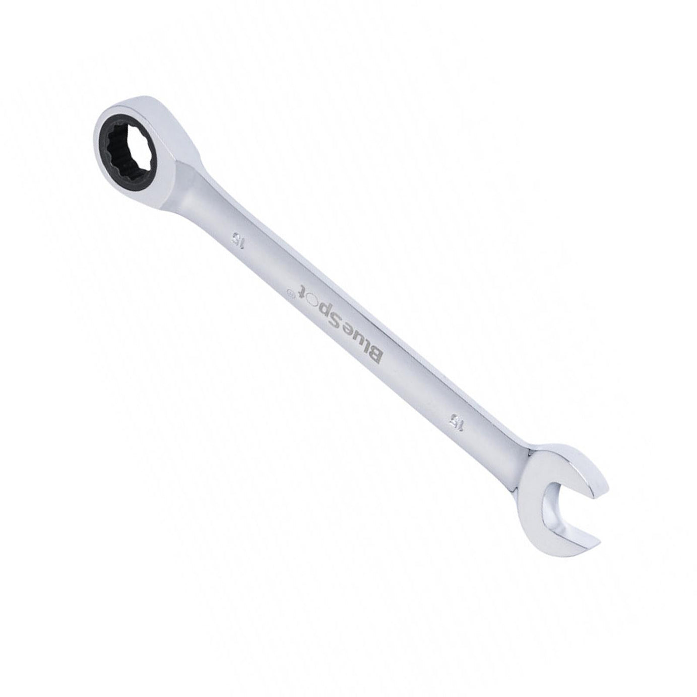Blue Spot Fixed head Ratchet Spanner Combination Ring open end Wrench 15mm
