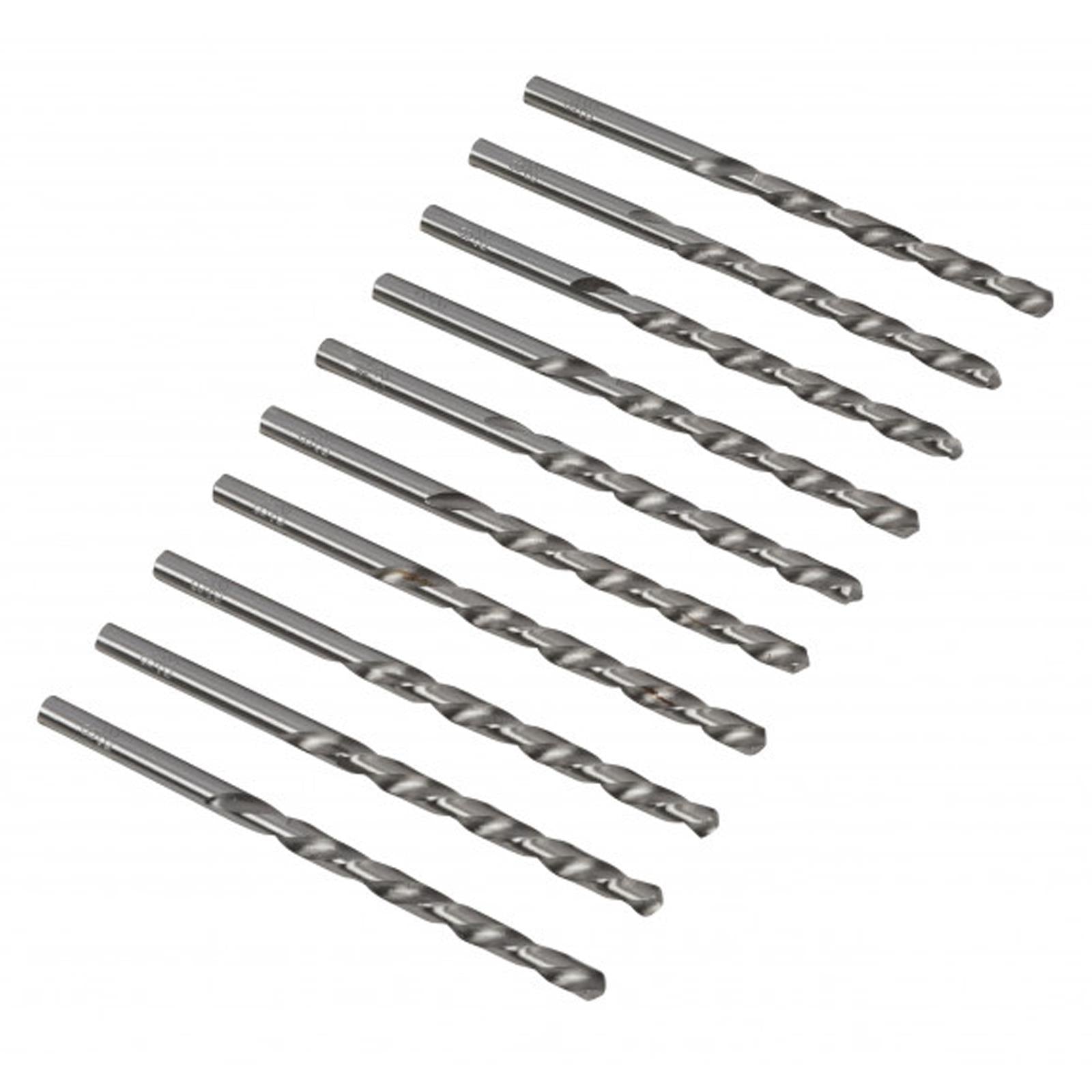 BlueSpot 10Pce High Quality 4.8mm HSS Drill Bit Set Metal Wood Plastic Drill Lifetime Guarantee