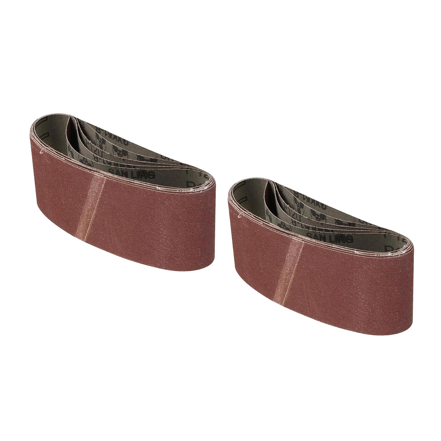 Sanding Belts 65mm X 410mm 10Pk 120 Grit Fine Electric Sander High Quality