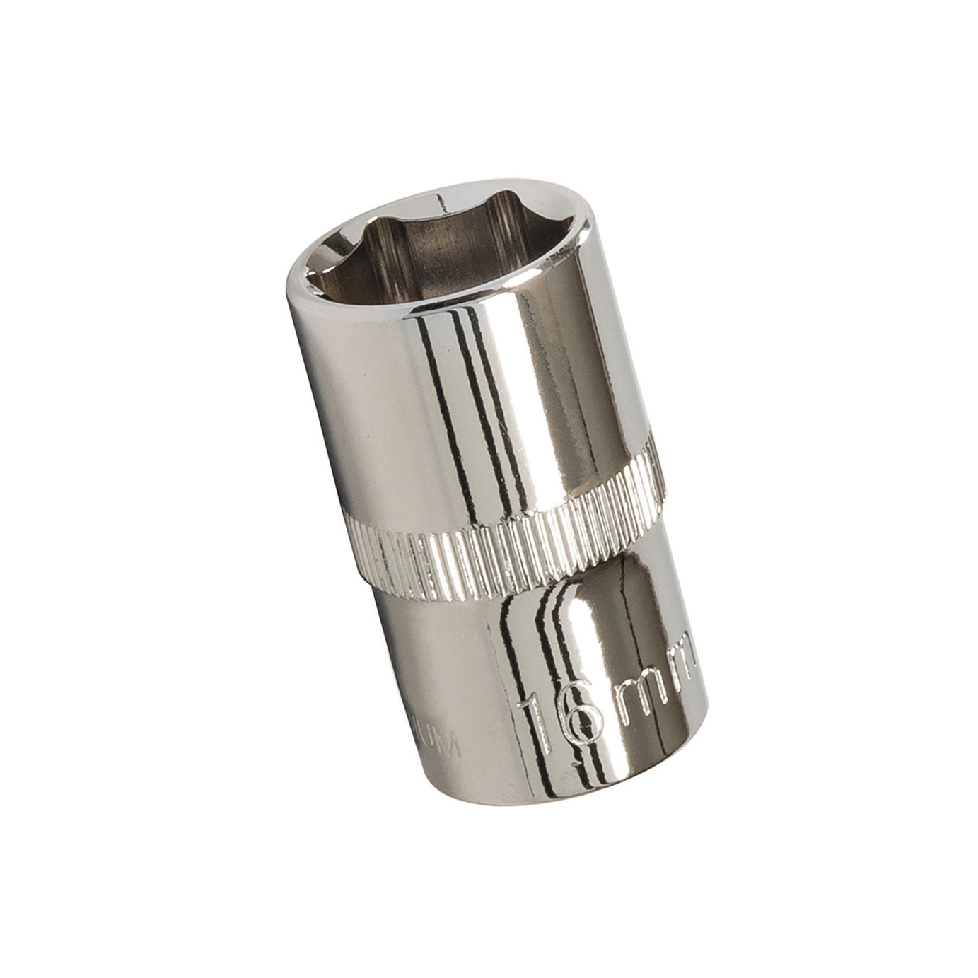 Socket 1/2" Drive Metric Hex Square 16mm Individual Hex Polished Crv Quality