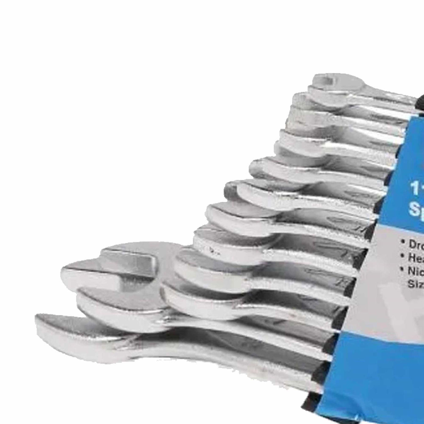 11pc Combination Wrench Set 6-19mm Spanner Mechanic Drop Forged Chrome