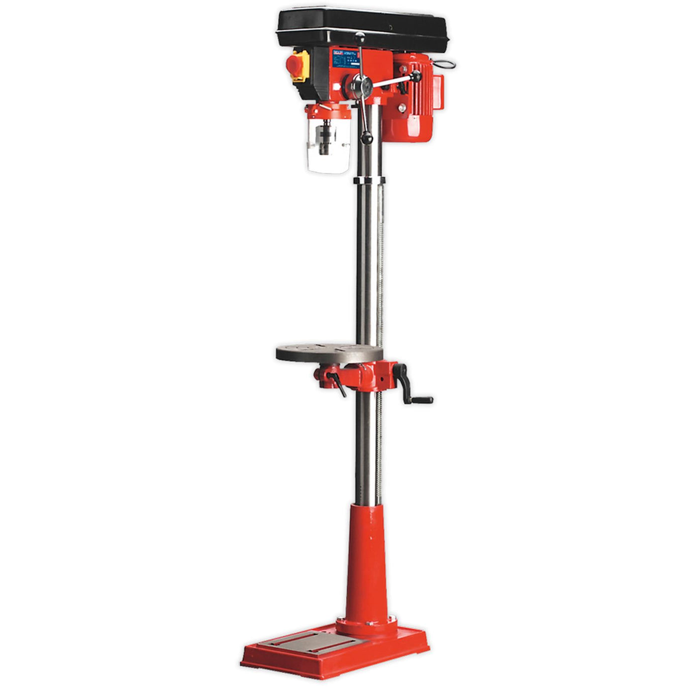 Sealey Pillar Drill Floor 12-Speed 1500mm Height 370W/230V