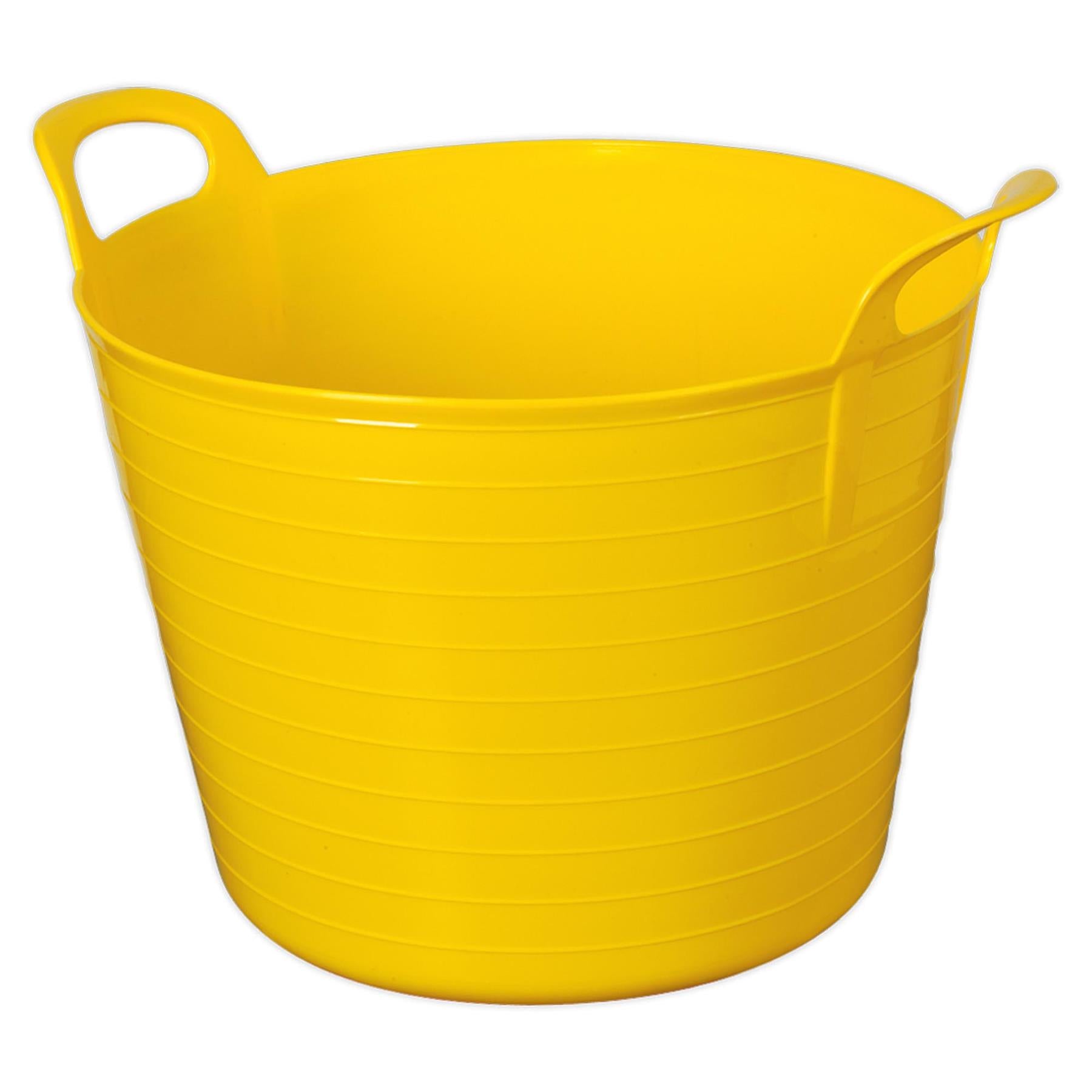 Sealey Heavy-Duty Flexi Tub 40L - Yellow