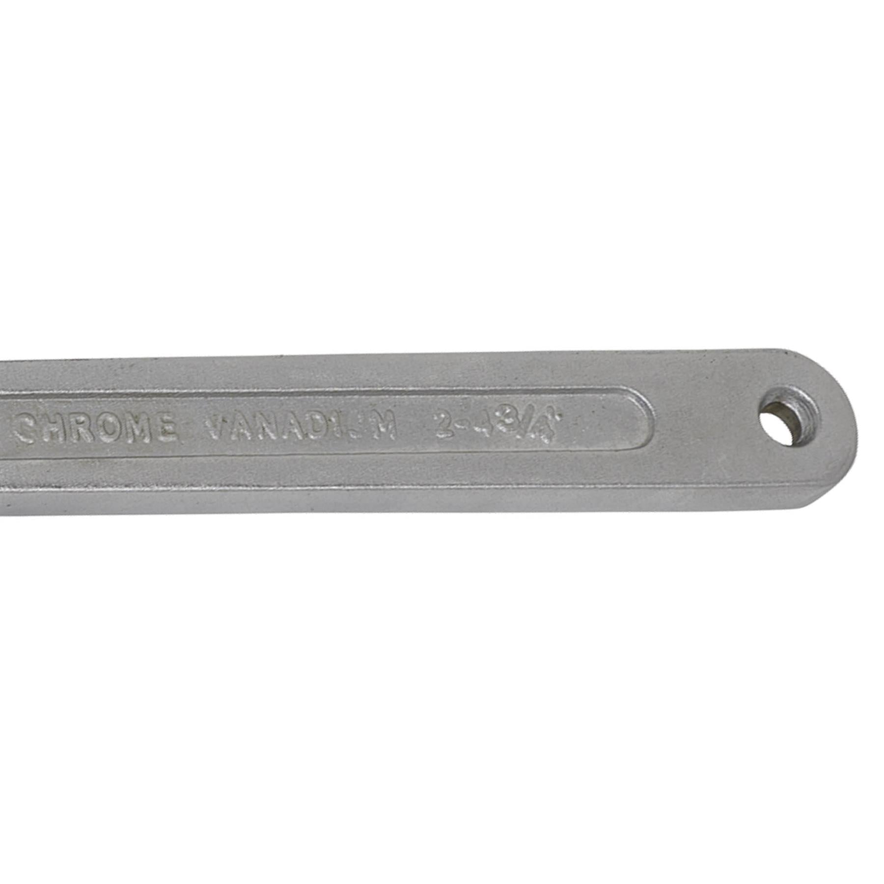 Sealey Adjustable C Spanner - Hook & Pin Wrench Set 4pc 51-121mm