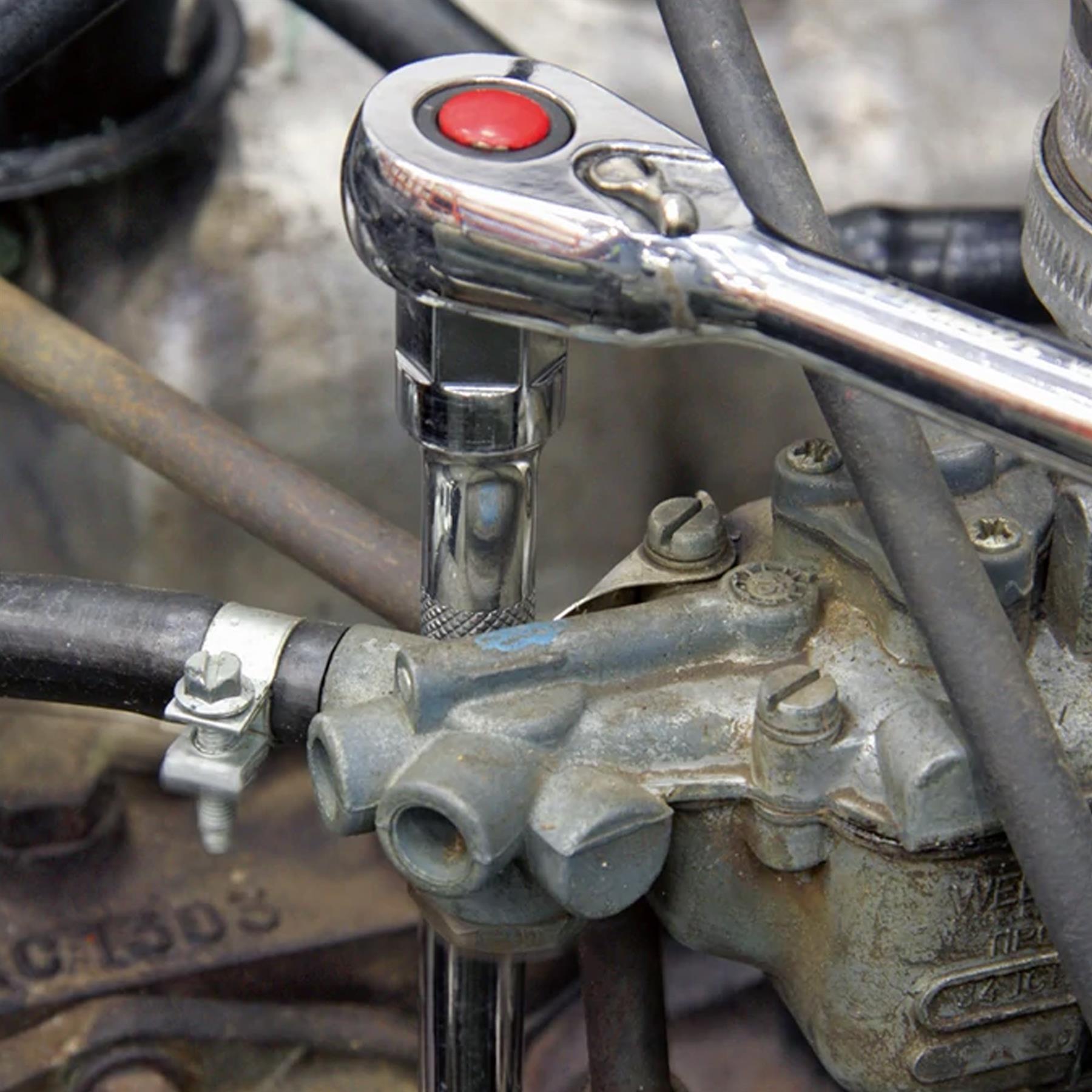 Sealey Crow's Foot Spanner Set 10pc 3/8"Sq Drive - Metric