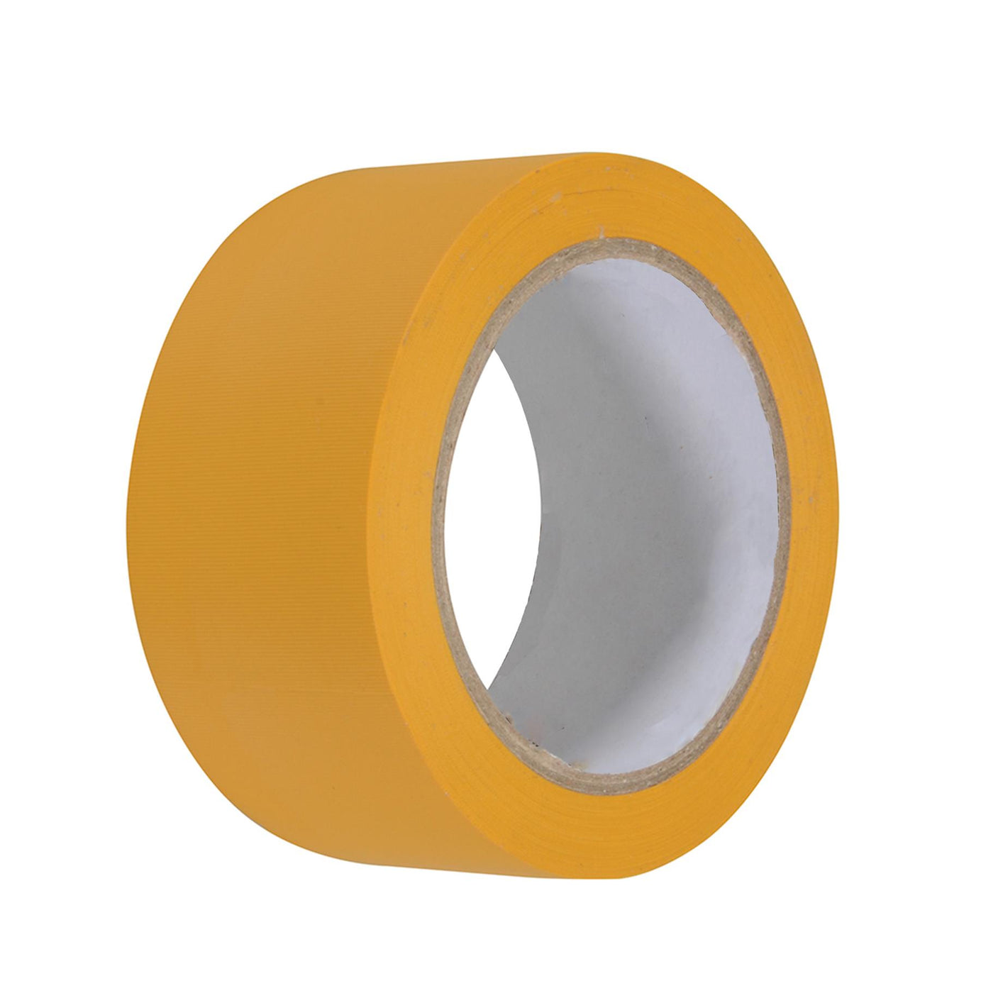Builders Tape - 50mm X 33M Yellow Rubber Adhesive On A Soft Pvc Carrier