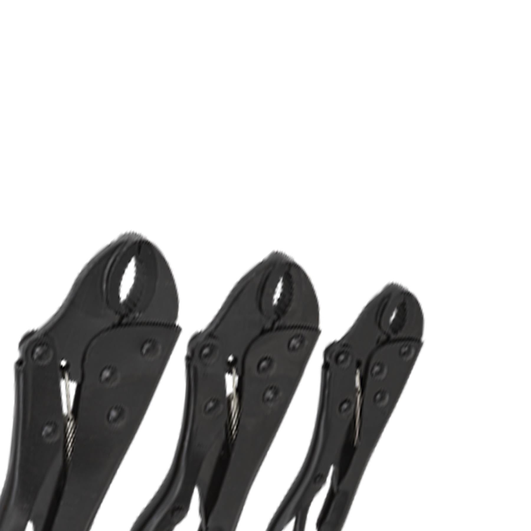 Sealey Locking Pliers Set 3pc Rust Resistant