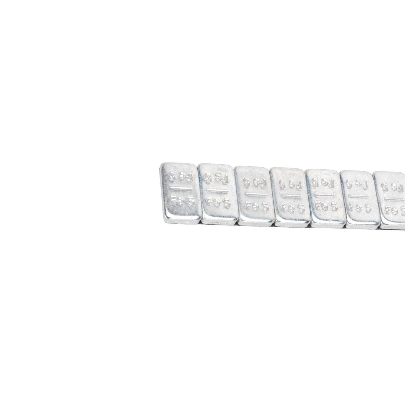 Wheel Weight 5g Adhesive Zinc Plated Steel Pack of 100x12 Sealey