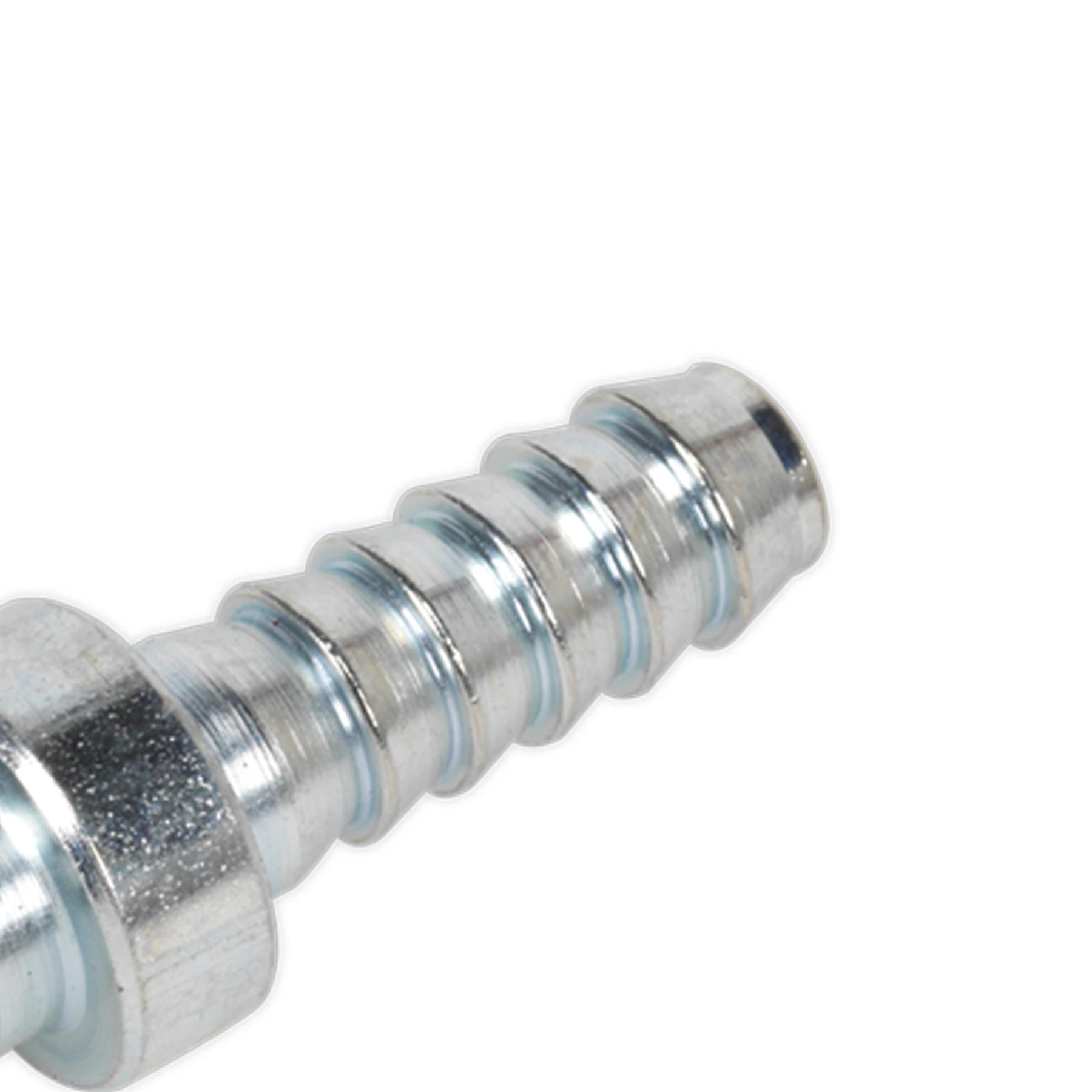 Sealey Double End Hose Connector 1/4" Hose Pack of 5