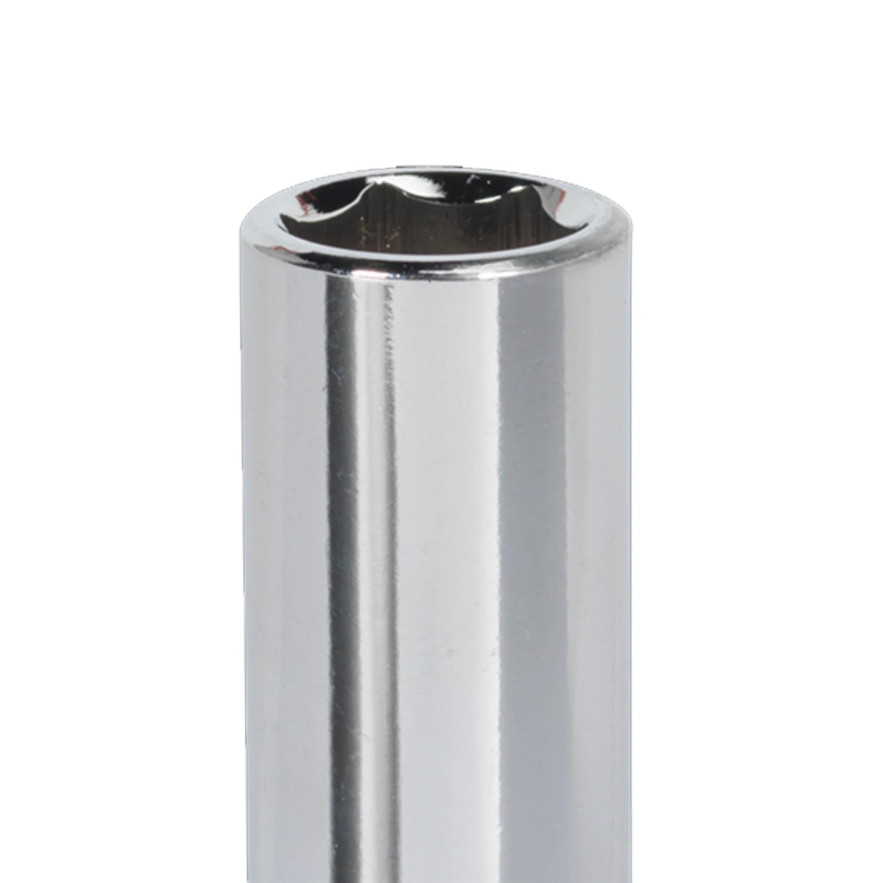 Sealey WallDrive Socket 12mm Deep 1/2"Sq Drive Fully Polished