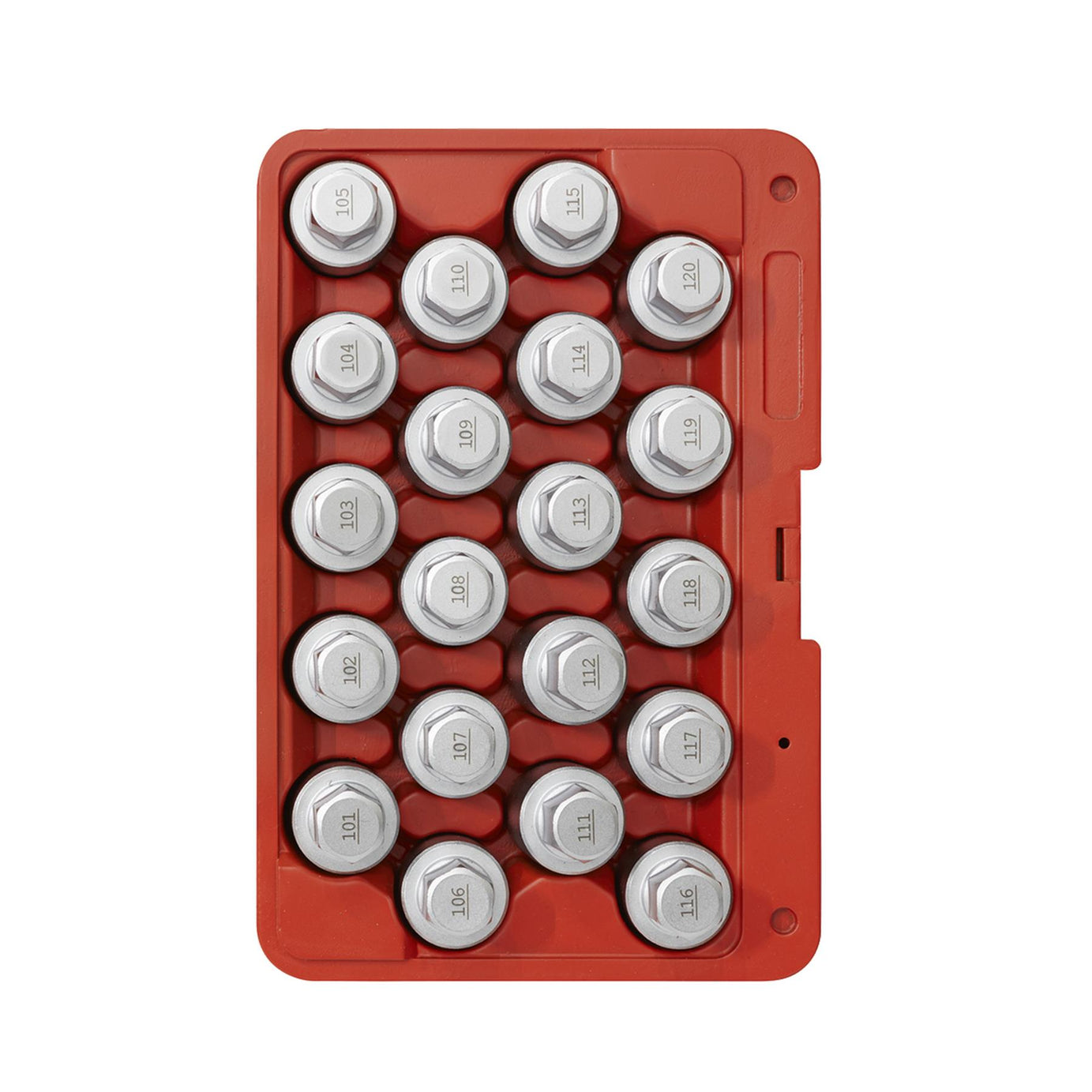 Sealey Locking Wheel Nut Key Set 20pc - Vauxhall-A - SX214