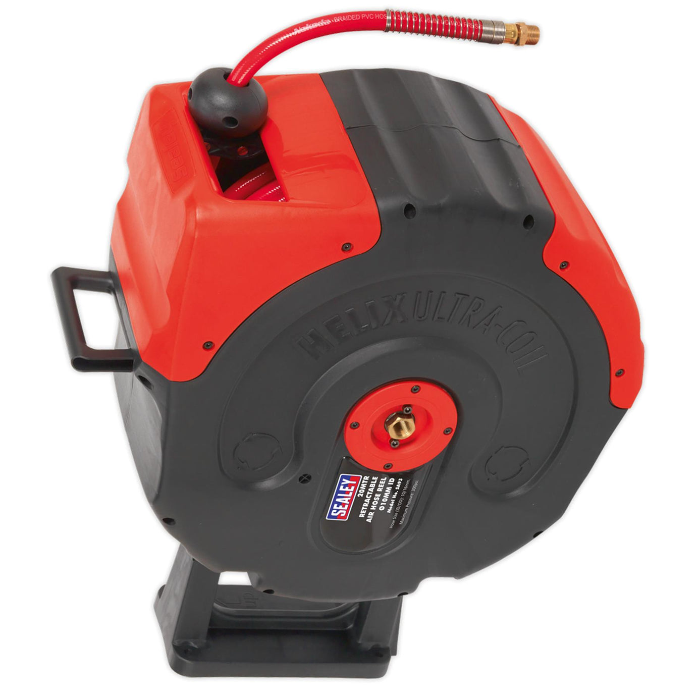 Sealey Retractable Air Hose Reel 20m 10mm ID  Garage Workshop DIY