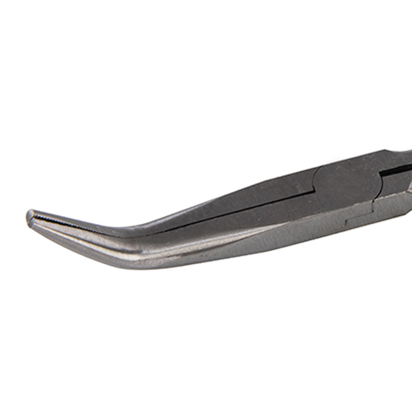 Long Reach Electronics Pliers Bent Chrome Vanadium Steel Blade Hardened