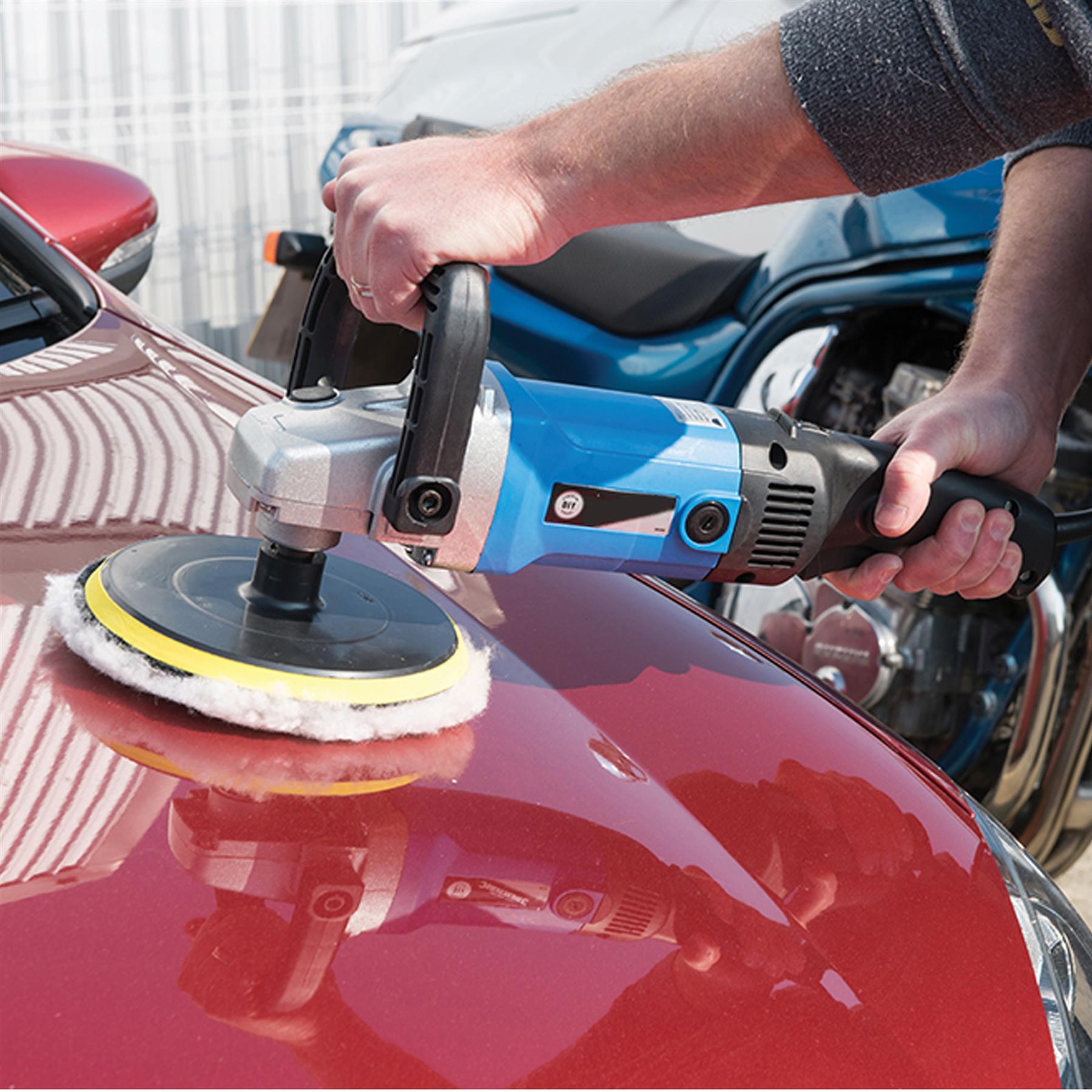 1200W Sander Polisher Mop Workshop Paint Automotive Car Polish