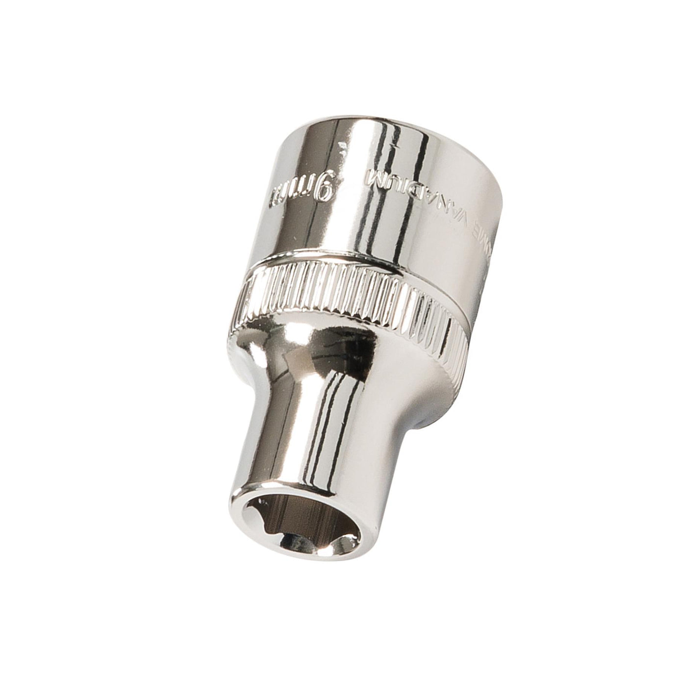 Socket 1/2" Drive Metric Hex Square 9mm Individual Hex Polished Crv Quality