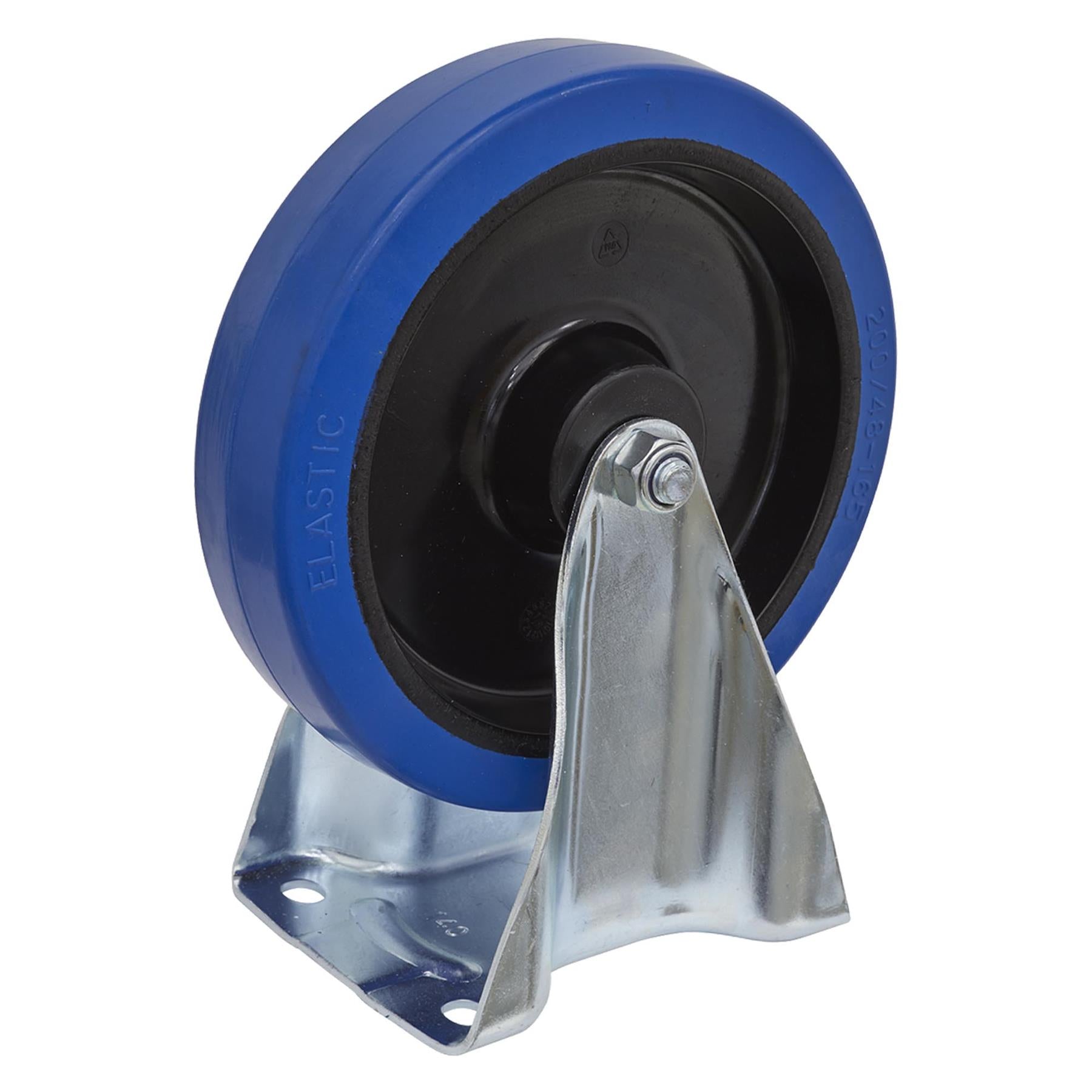 Sealey Castor Wheel Fixed Plate 200mm