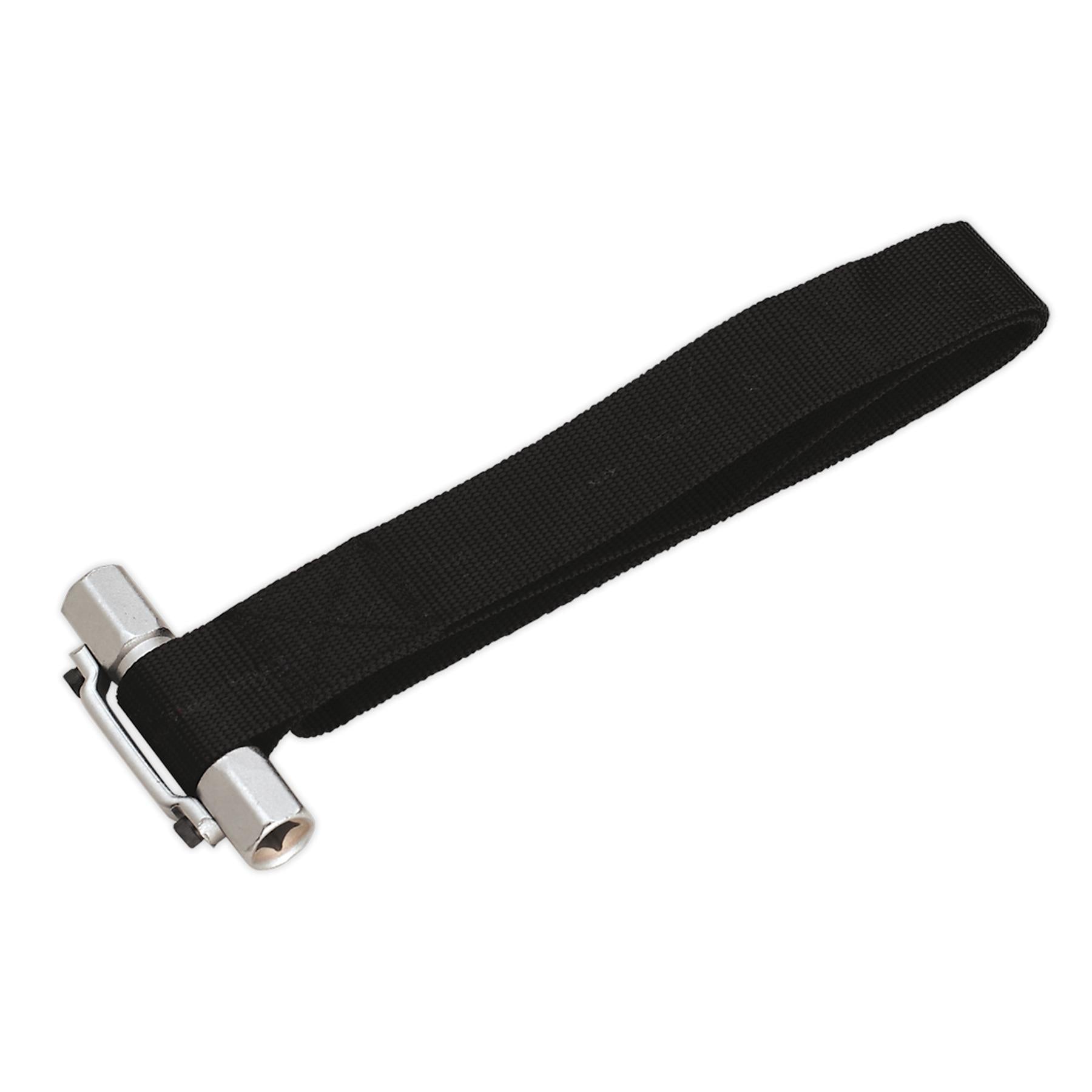 Sealey Oil Filter Strap Wrench 300mm Capacity 3/8" & 1/2"Sq Drive