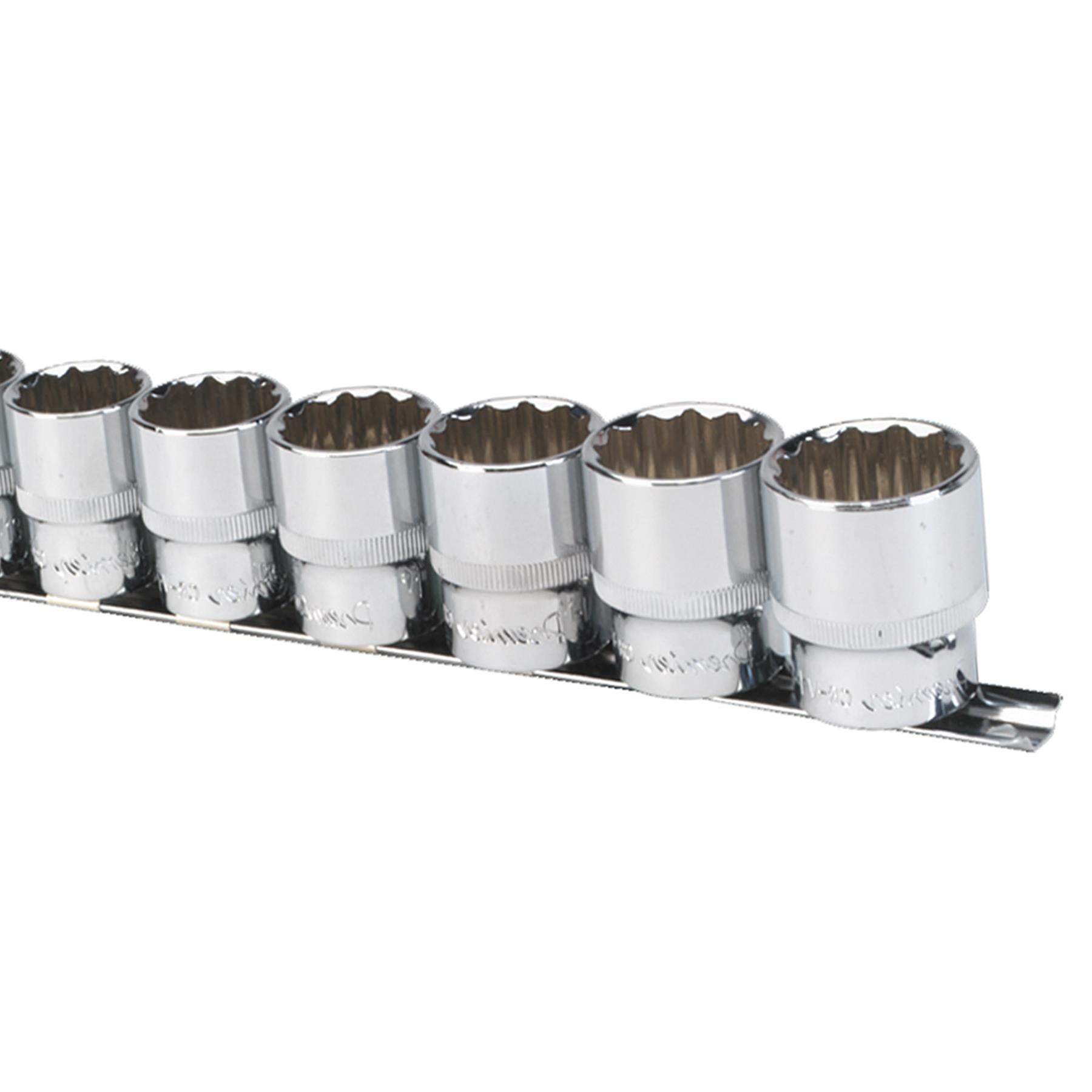 Sealey Socket Set 13pc 1/2"Sq Drive 12pt WallDrive Imperial