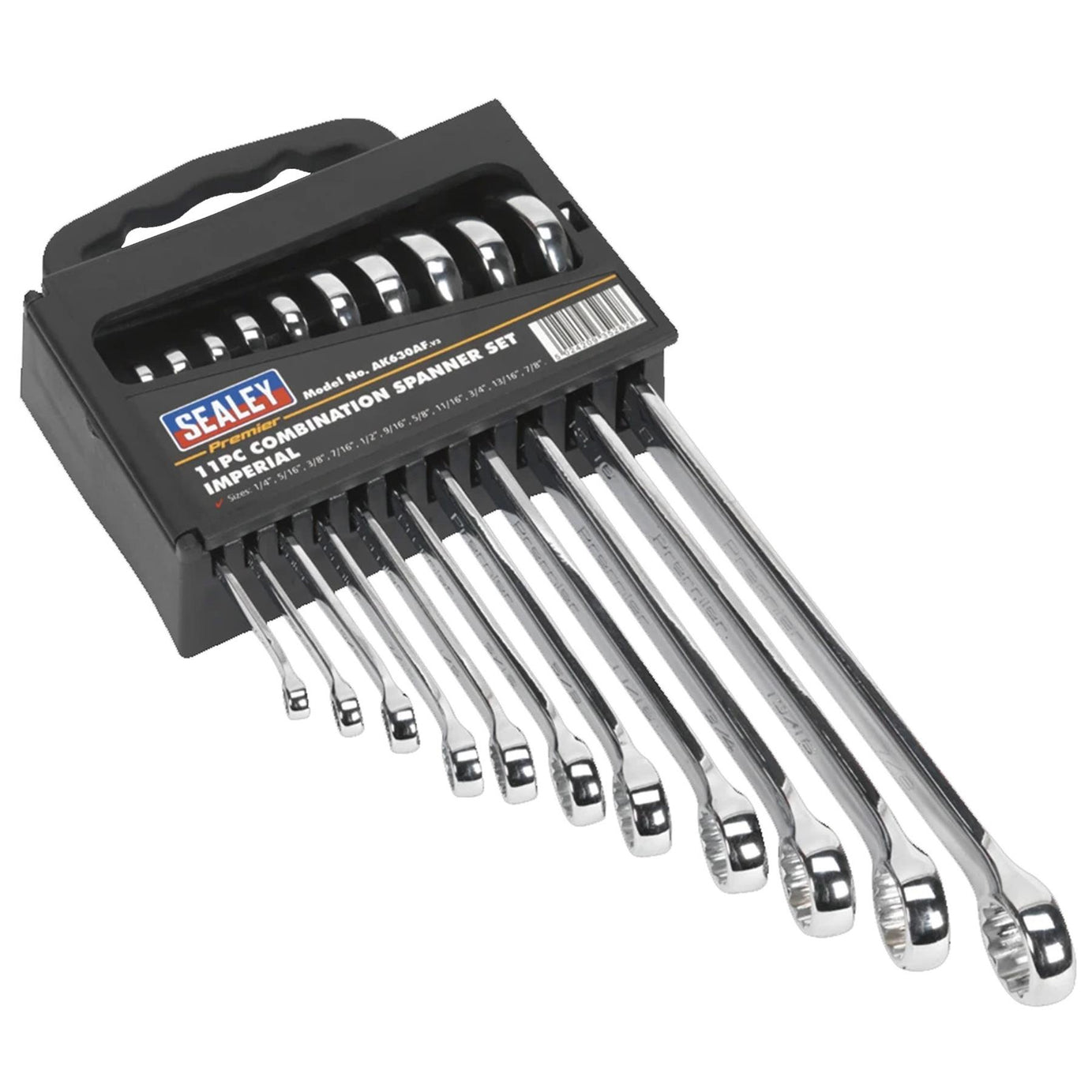 Sealey Combination Spanner Set 11pc Imperial