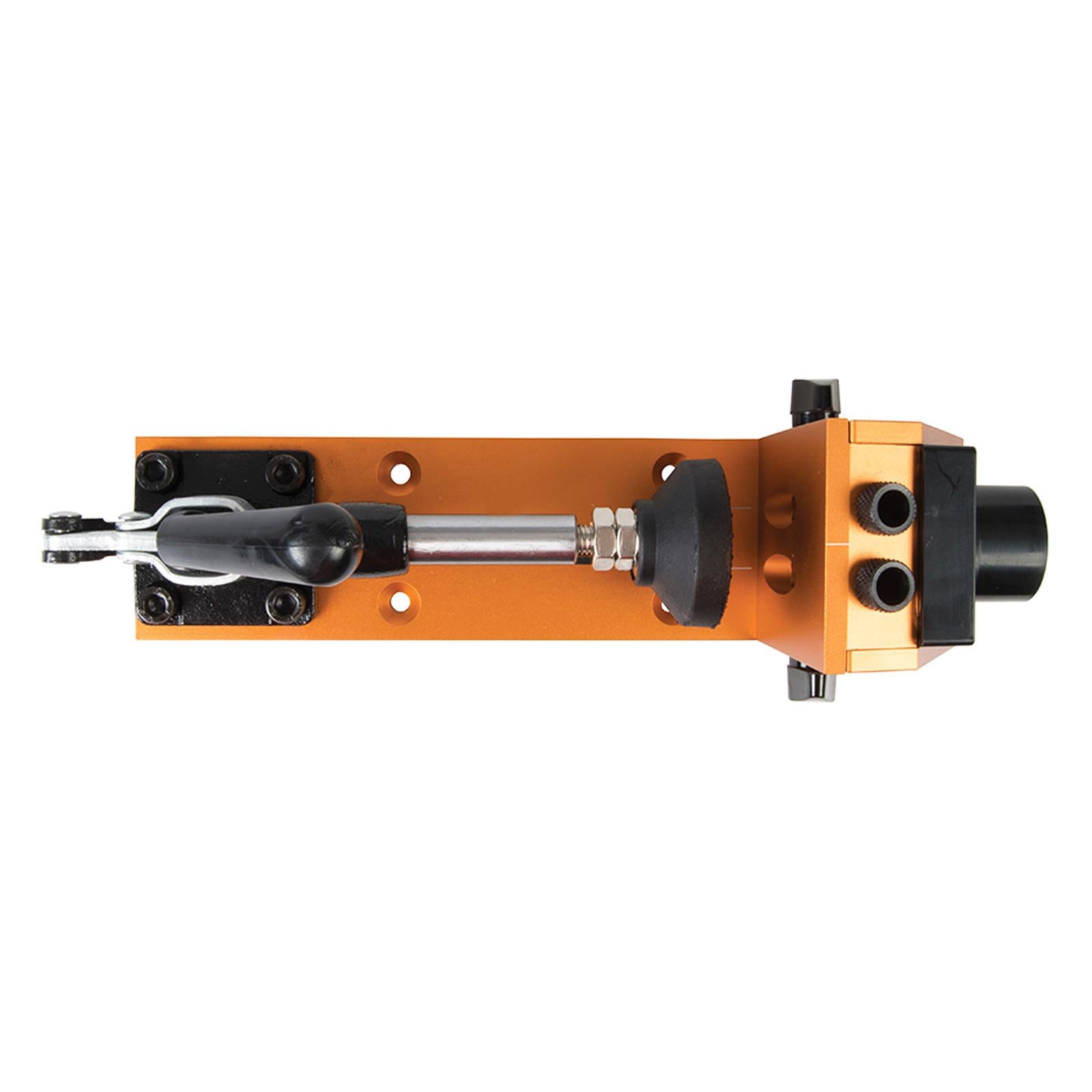 Pocket-Hole Jig 7Pc Hardened Steel Drill Guide With 2 Drill Fixed Spacing TW7PHJ