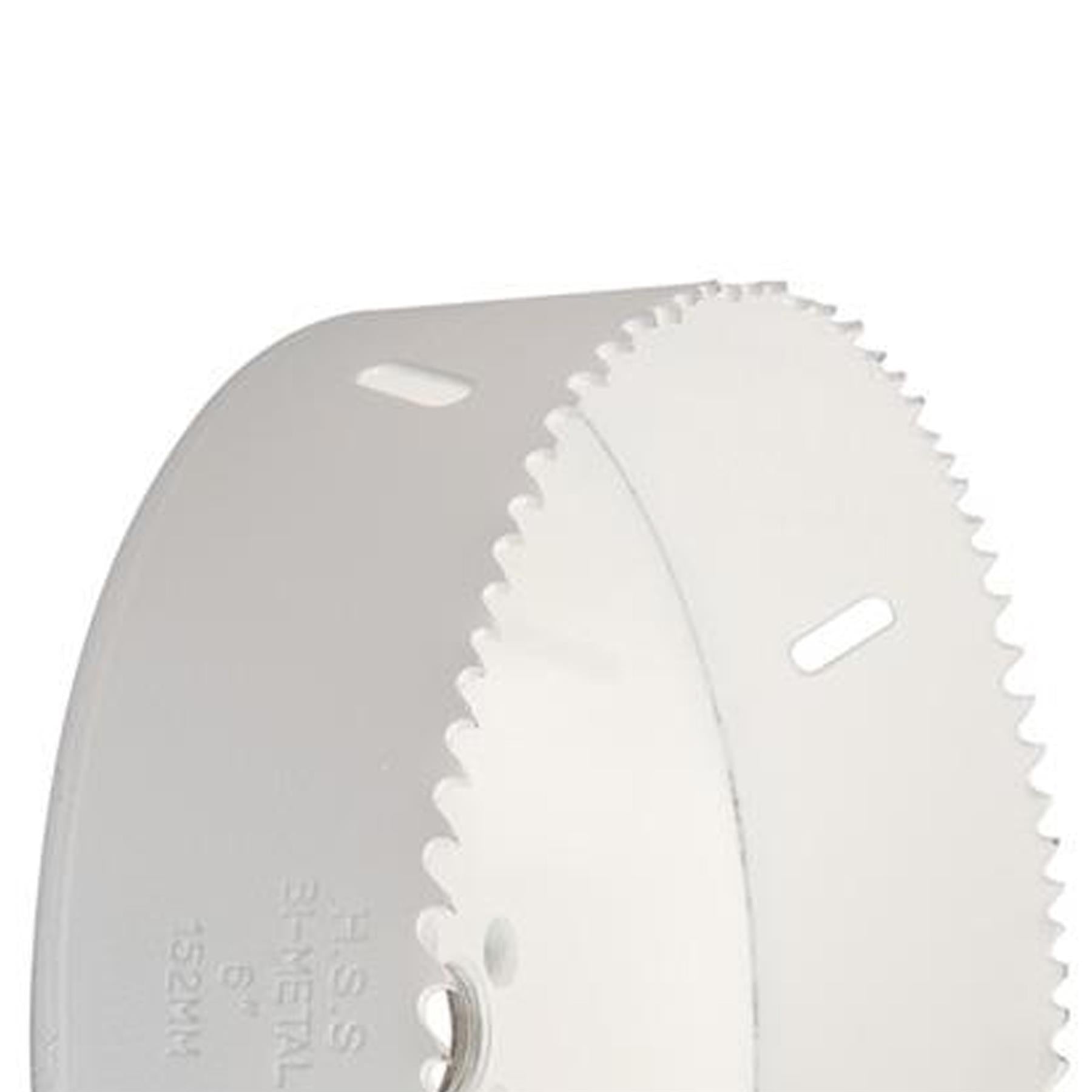 Heavy Duty Bi-Metal Holesaw 152mm Variable Pitch Steel Wood Metal Pvc Fast Clean