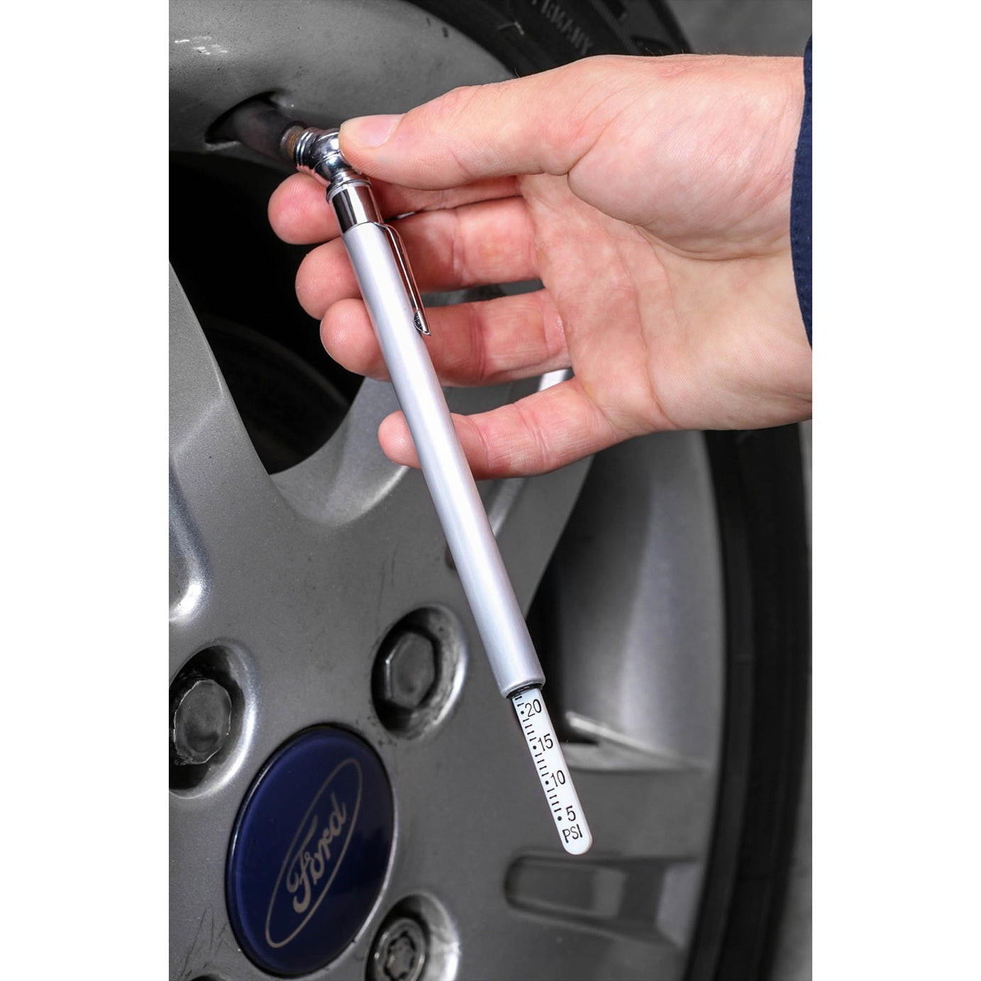 Sealey Tyre Pressure Gauge 5-50psi