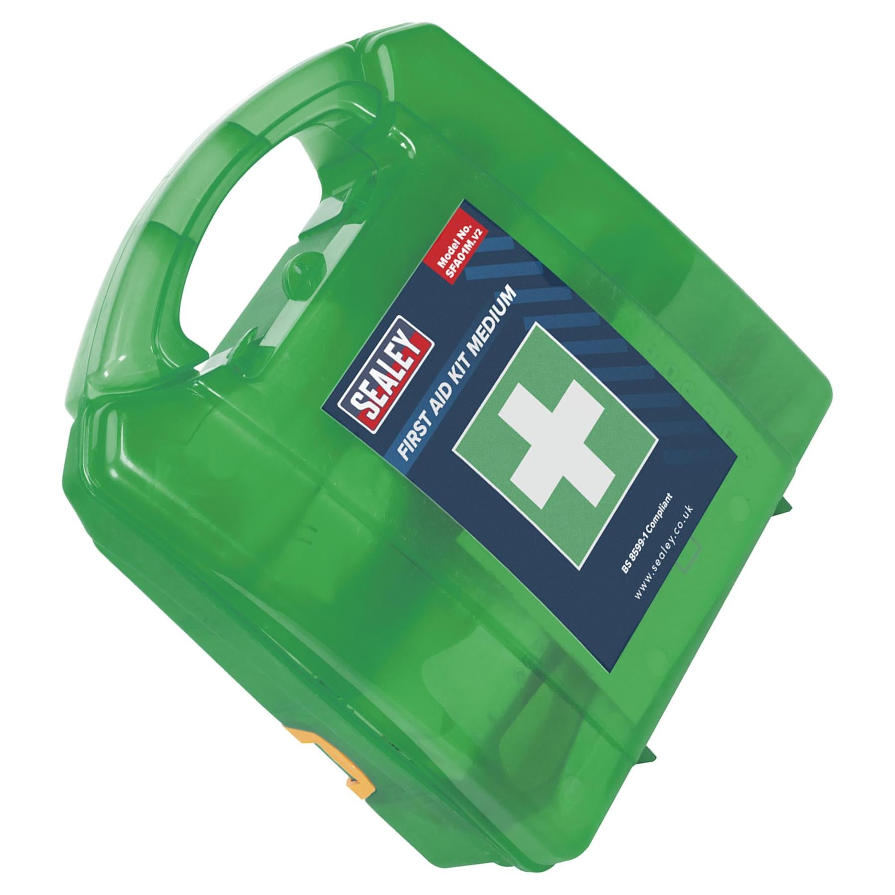 Sealey First Aid Kit Medium - BS 8599-1 Compliant
