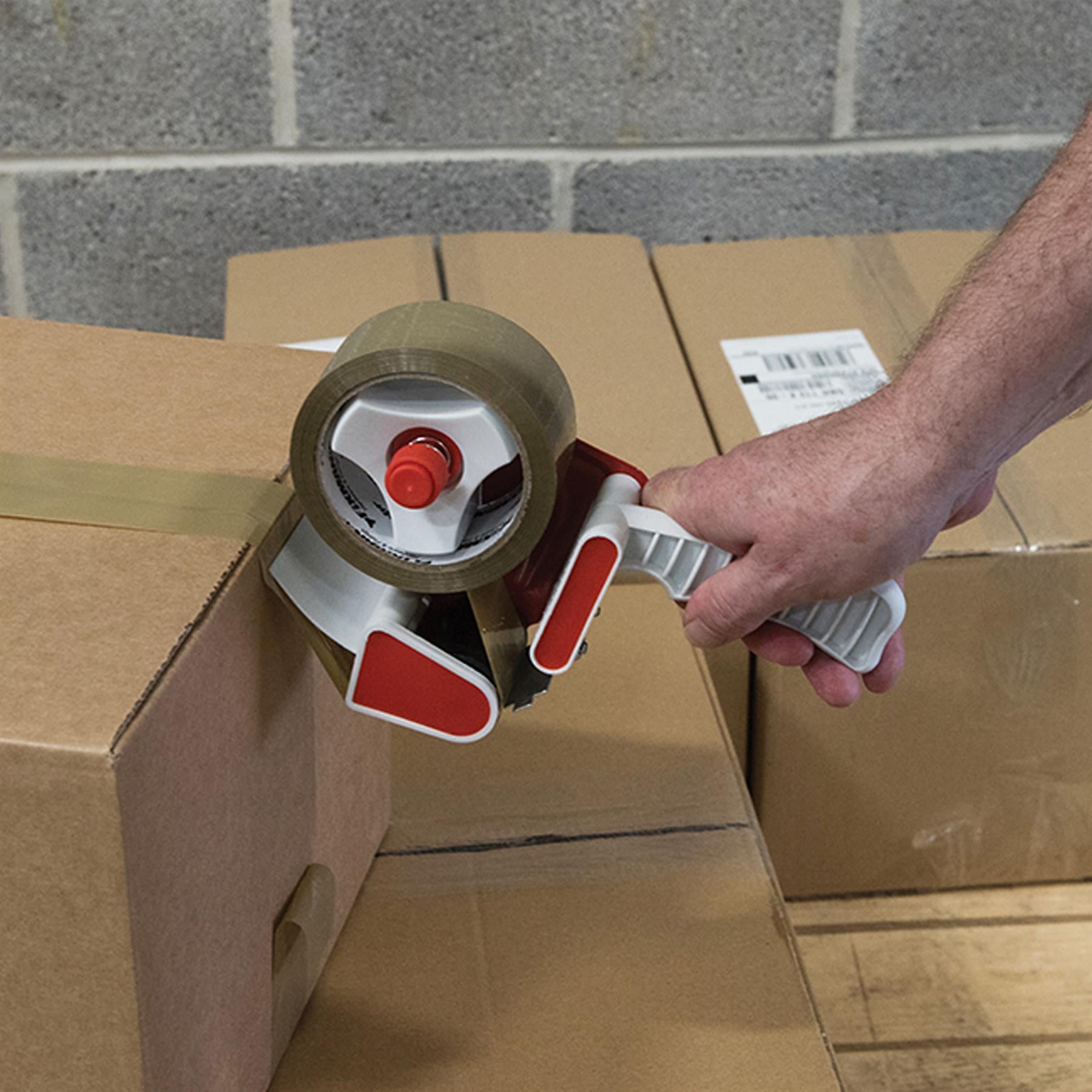 Lightweightpacking Tape Dispenser - Plastic And Steel Pistol Grip 50mm X 66mm