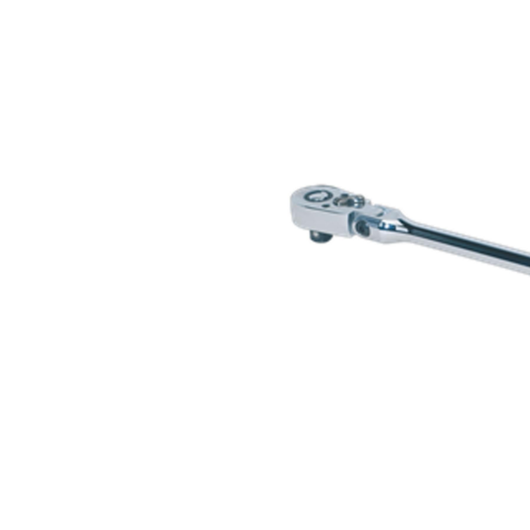 Sealey Ratchet Wrench Flexi-Head 300mm 3/8"Sq Drive Pear-Head