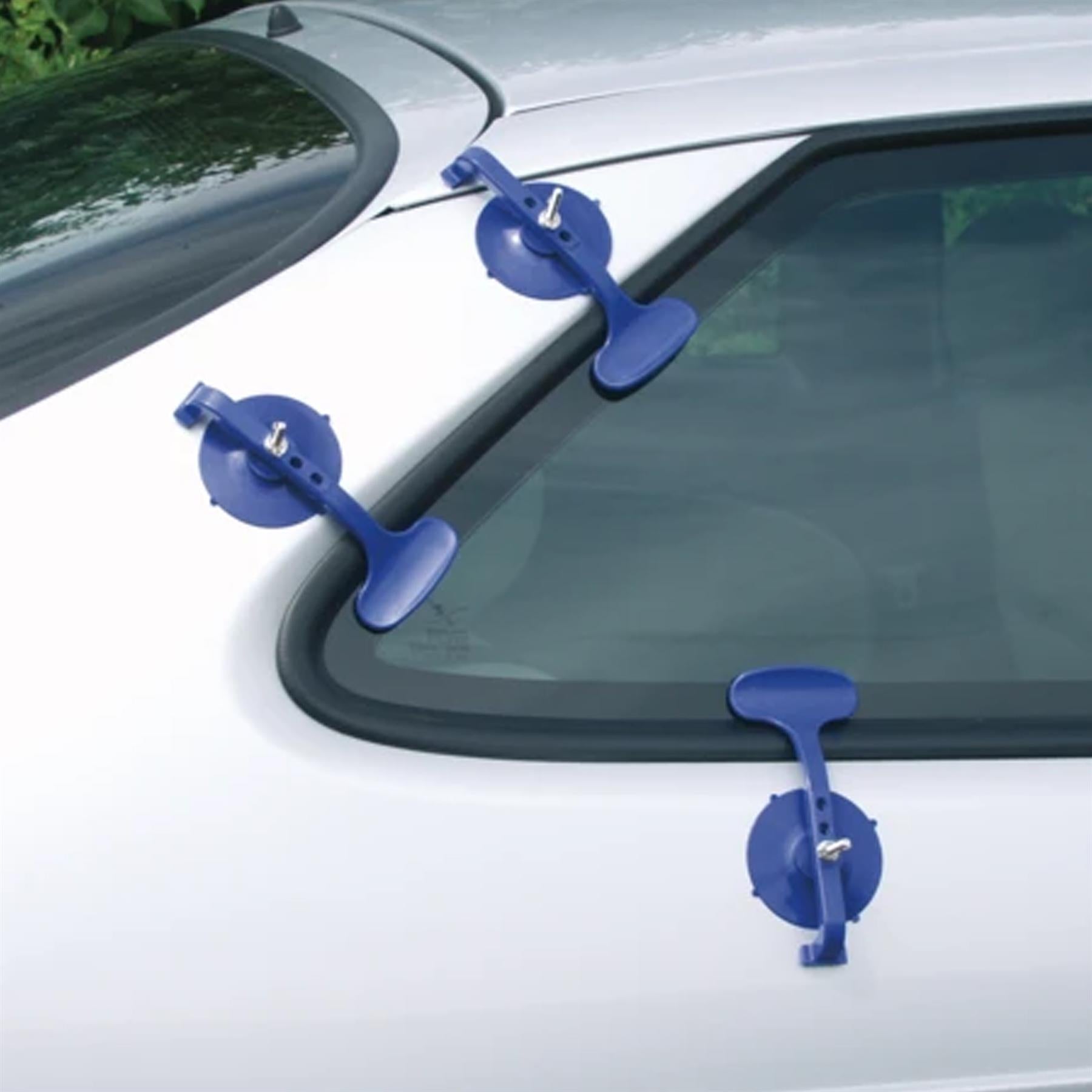 Sealey Bodyshop Workshop Suction Panel Window Clamp Set 6pc Car Vehicle Glass