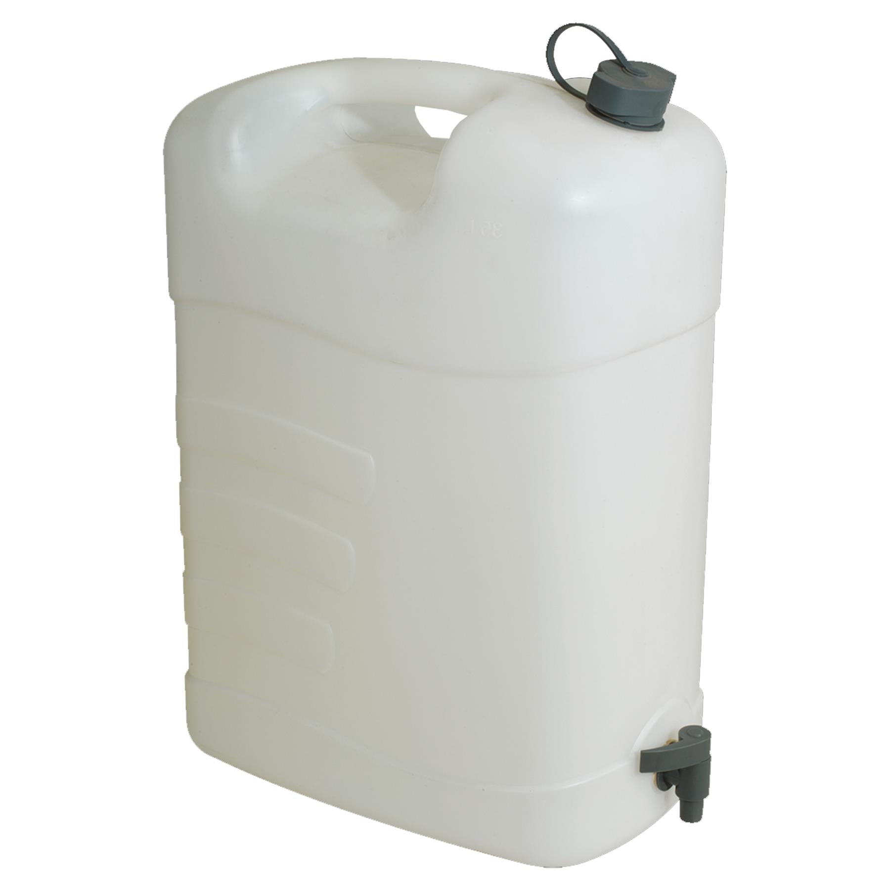 Fluid Container 35L with Tap. Container With Attached Screw Cap. Sealey