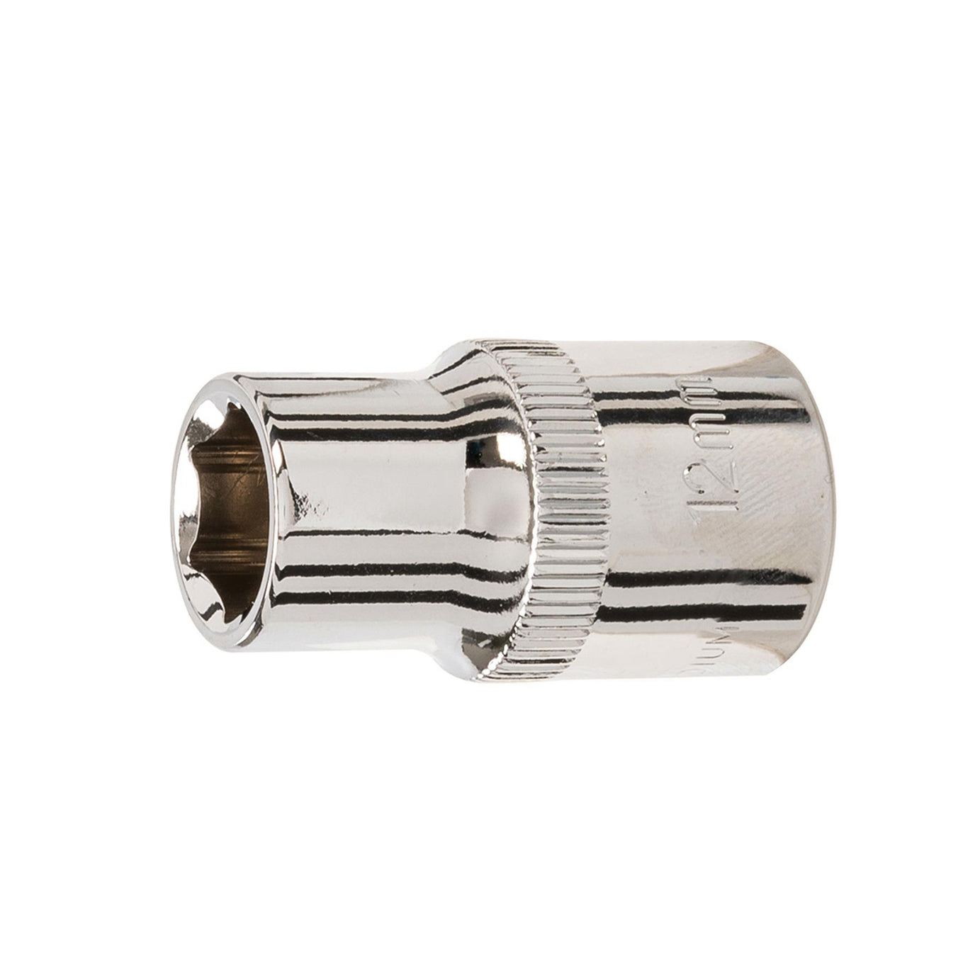 Socket 1/2" Drive Metric Hex Square 12mm Individual Hex Polished Crv Quality