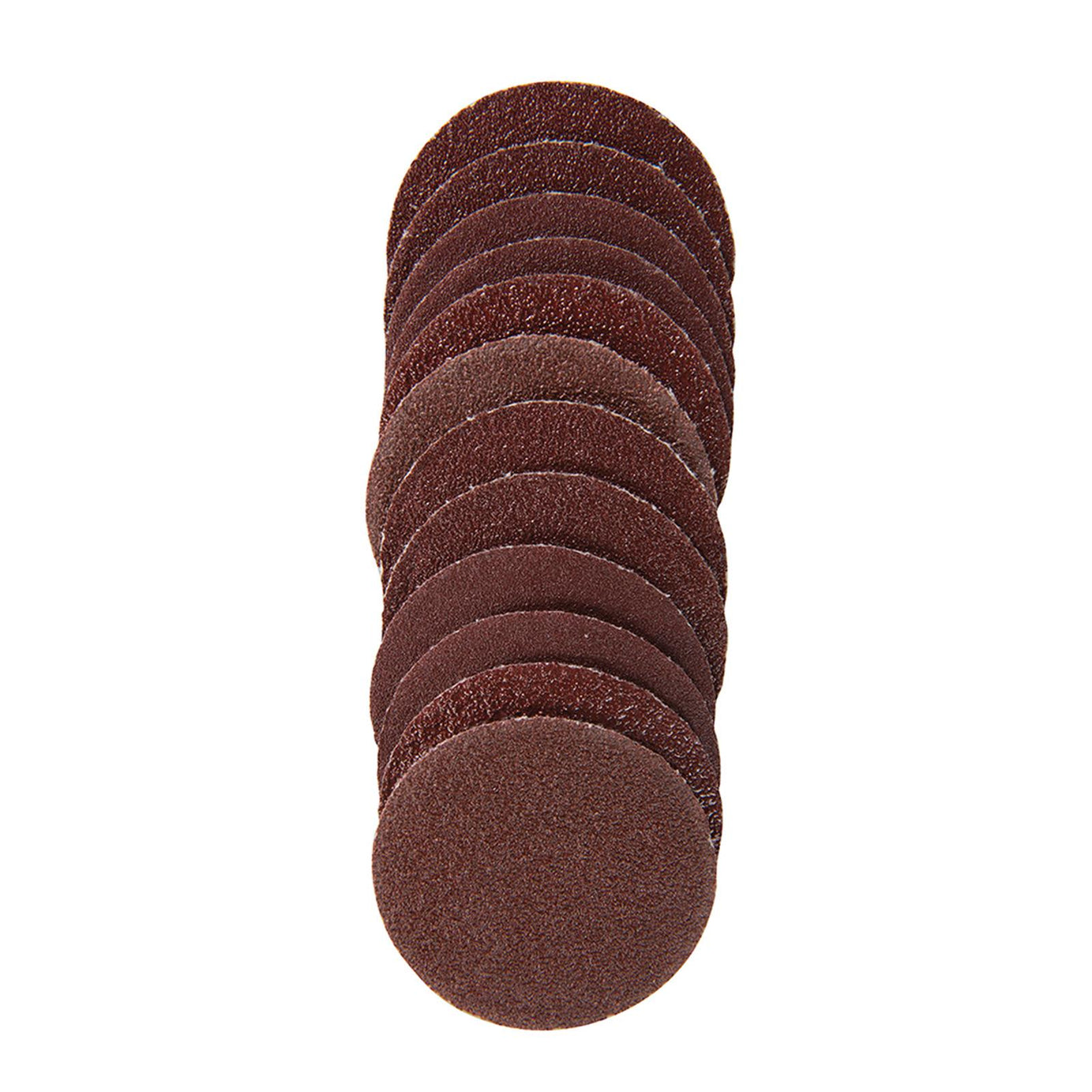 Self-Adhesive Sanding Discs 50mm 60Pk 20 x 60, 20 x 80, 20x120G Aluminium Oxide